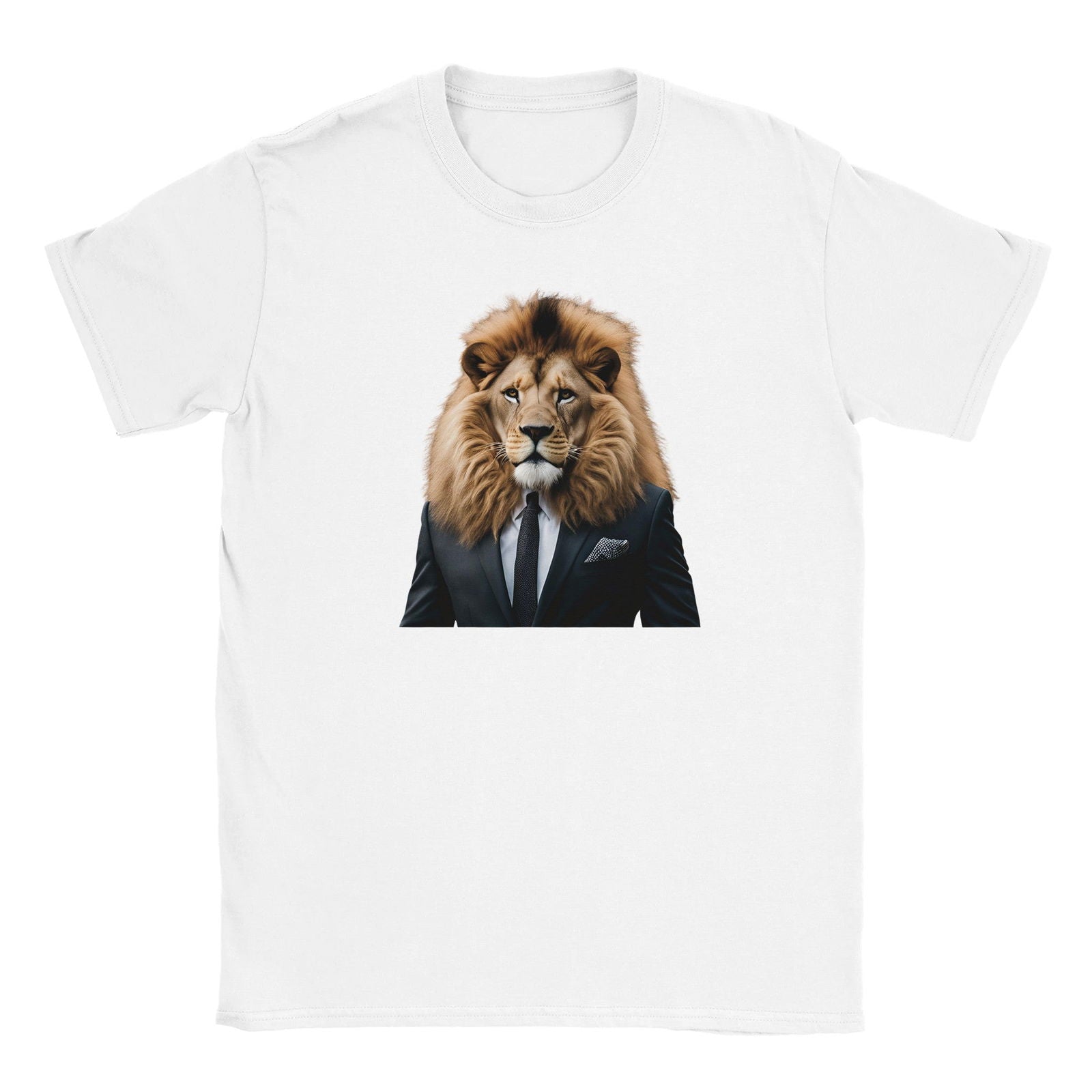 Dandy Animal Lion | T-shirt Unisex - Tshirt-Fabriek.nl