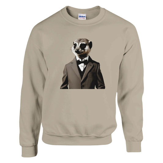 Dandy Animal Meerkat 3 | Trui Unisex - Tshirt-Fabriek.nl