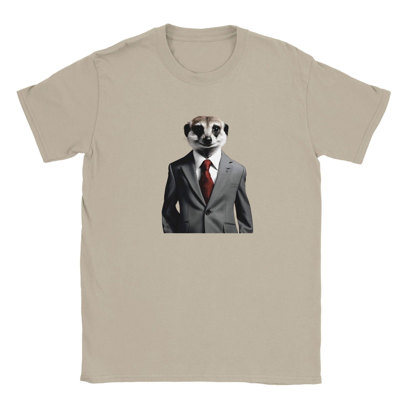 Dandy Animal Meerkat | T-shirt Unisex - Tshirt-Fabriek.nl