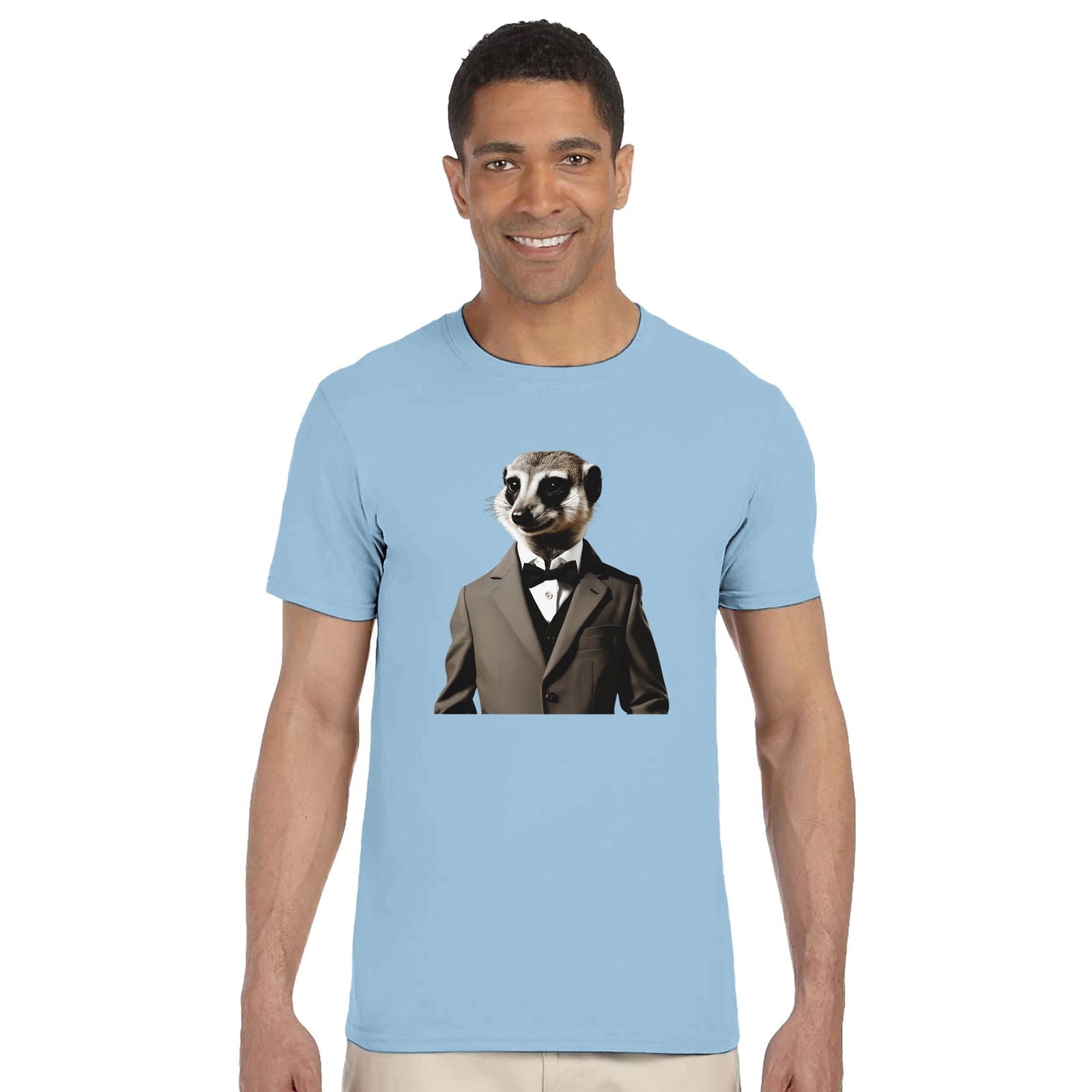 Dandy Animal Meerkat | T-shirt Unisex - Tshirt-Fabriek.nl