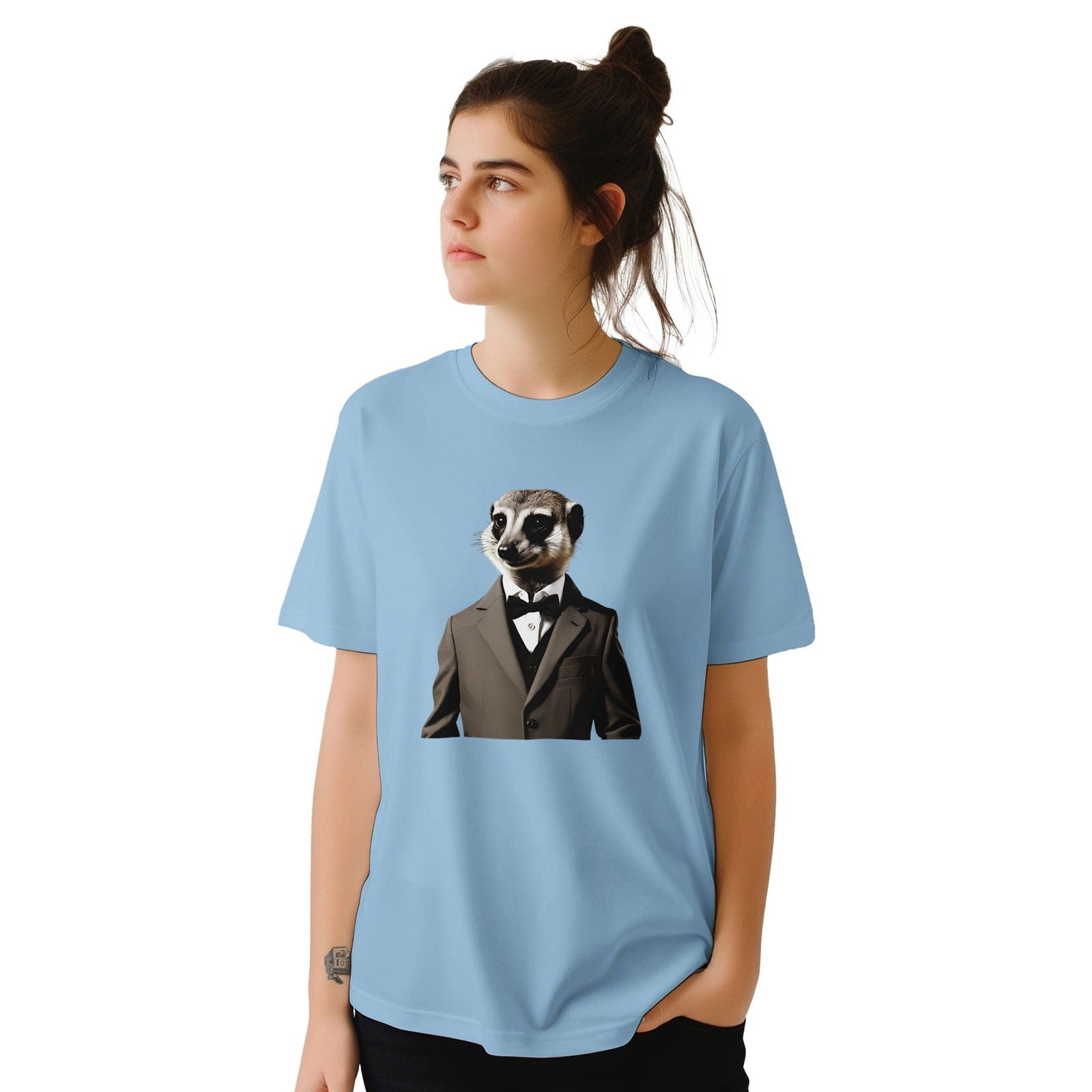 Dandy Animal Meerkat | T-shirt Unisex - Tshirt-Fabriek.nl