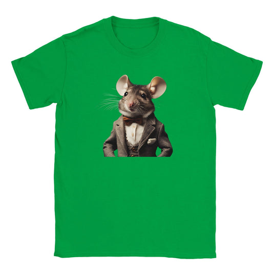 Dandy Animal Mouse | T-shirt Unisex - Tshirt-Fabriek.nl