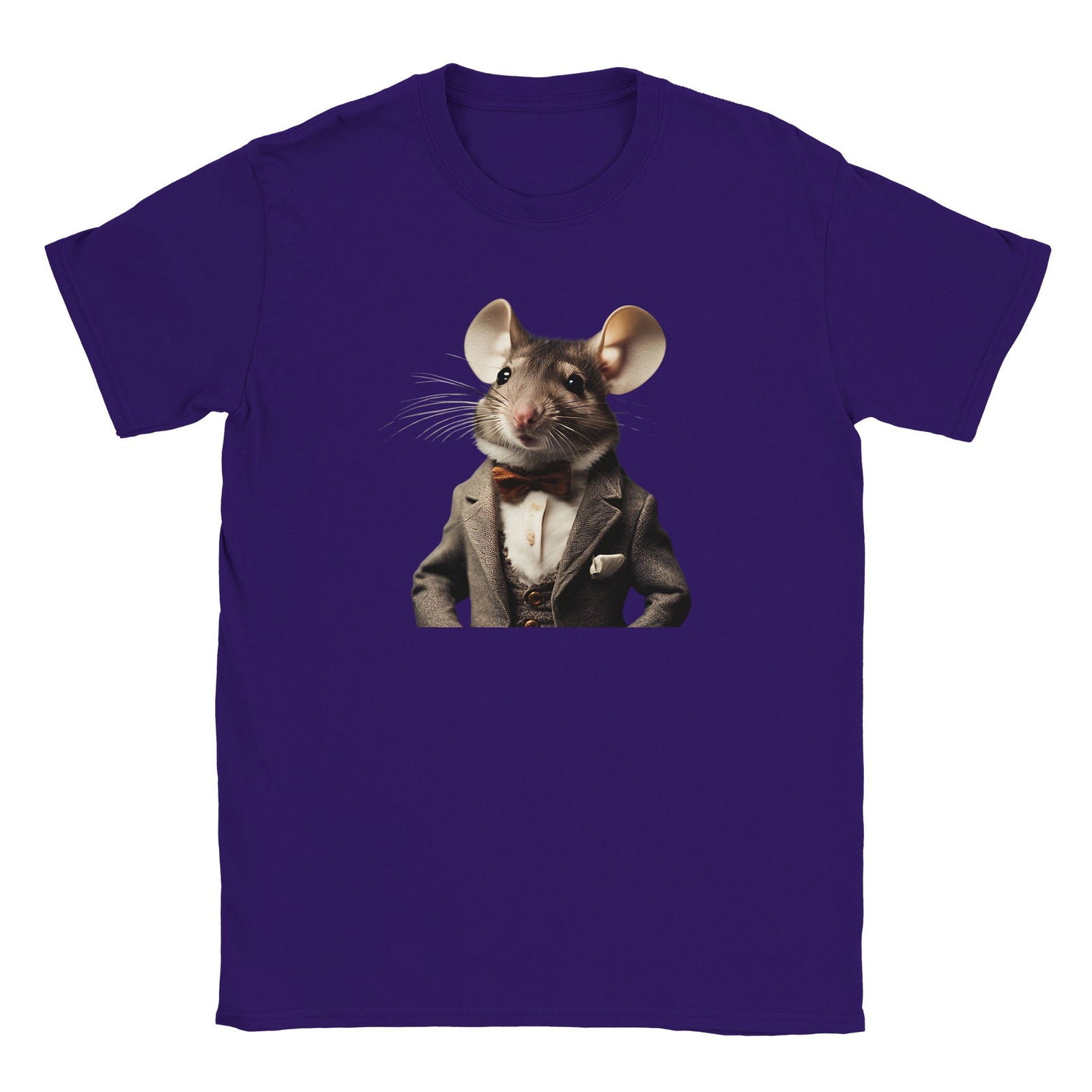 Dandy Animal Mouse | T-shirt Unisex - Tshirt-Fabriek.nl