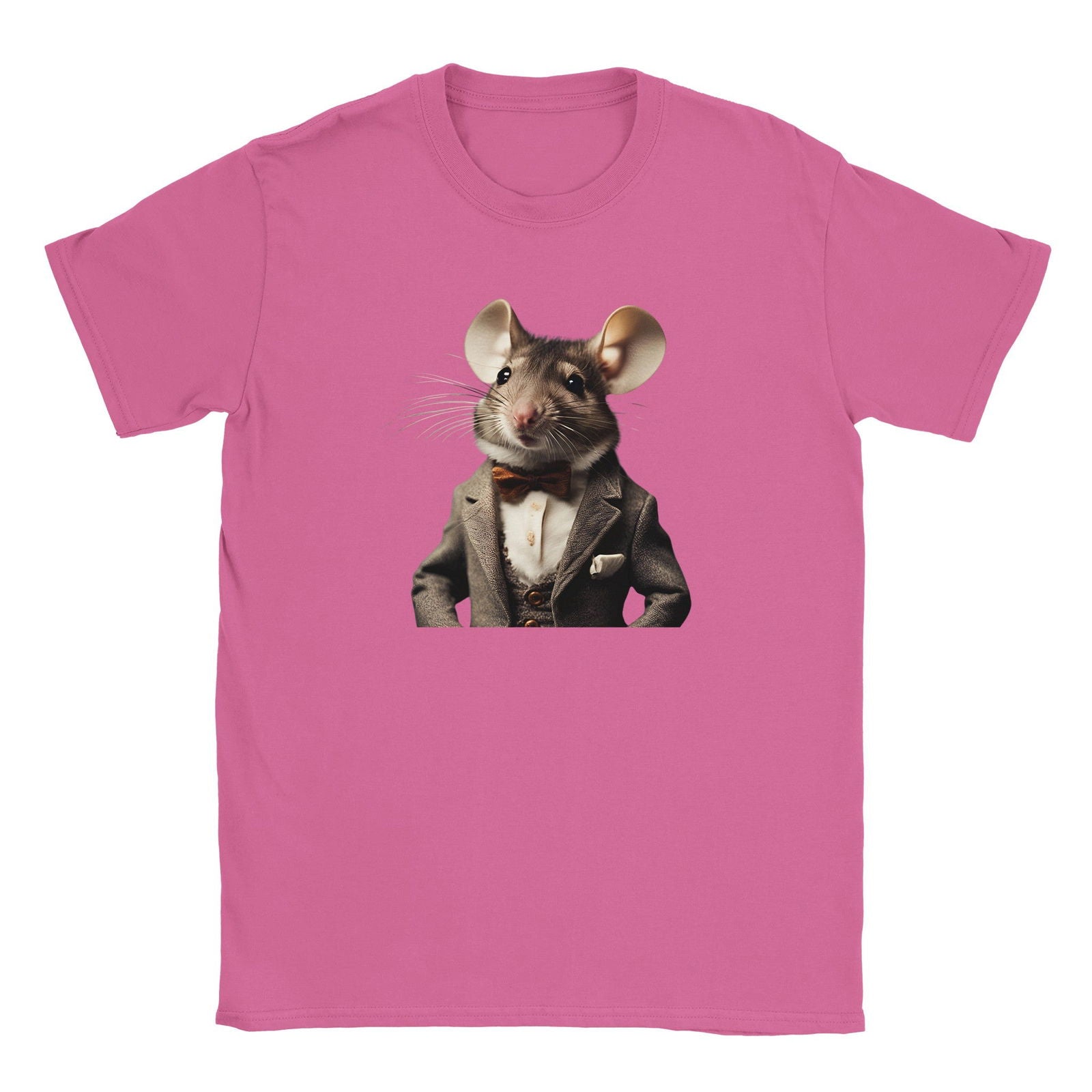 Dandy Animal Mouse | T-shirt Unisex - Tshirt-Fabriek.nl