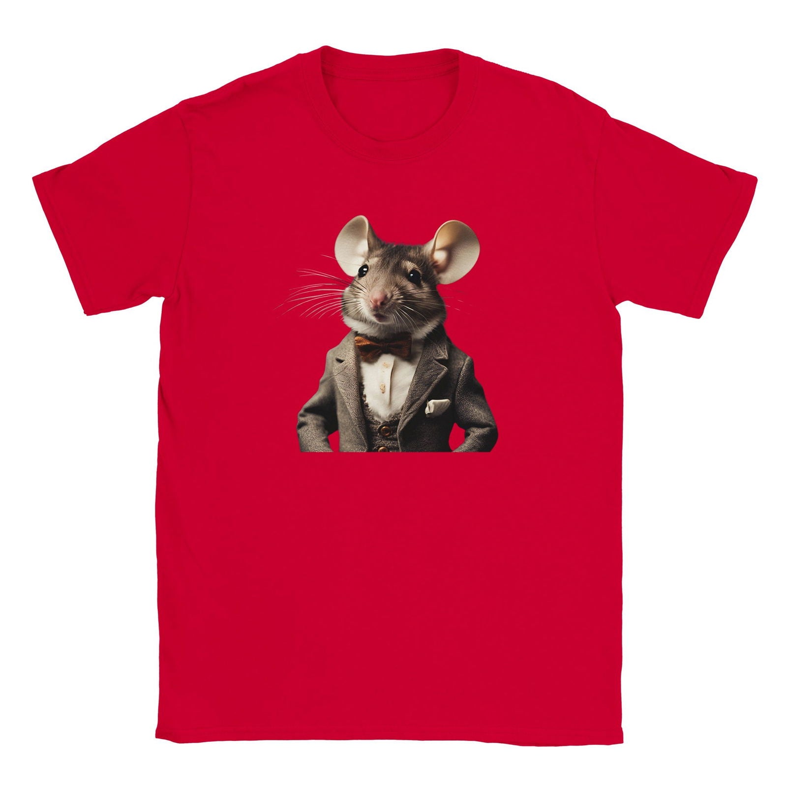 Dandy Animal Mouse | T-shirt Unisex - Tshirt-Fabriek.nl