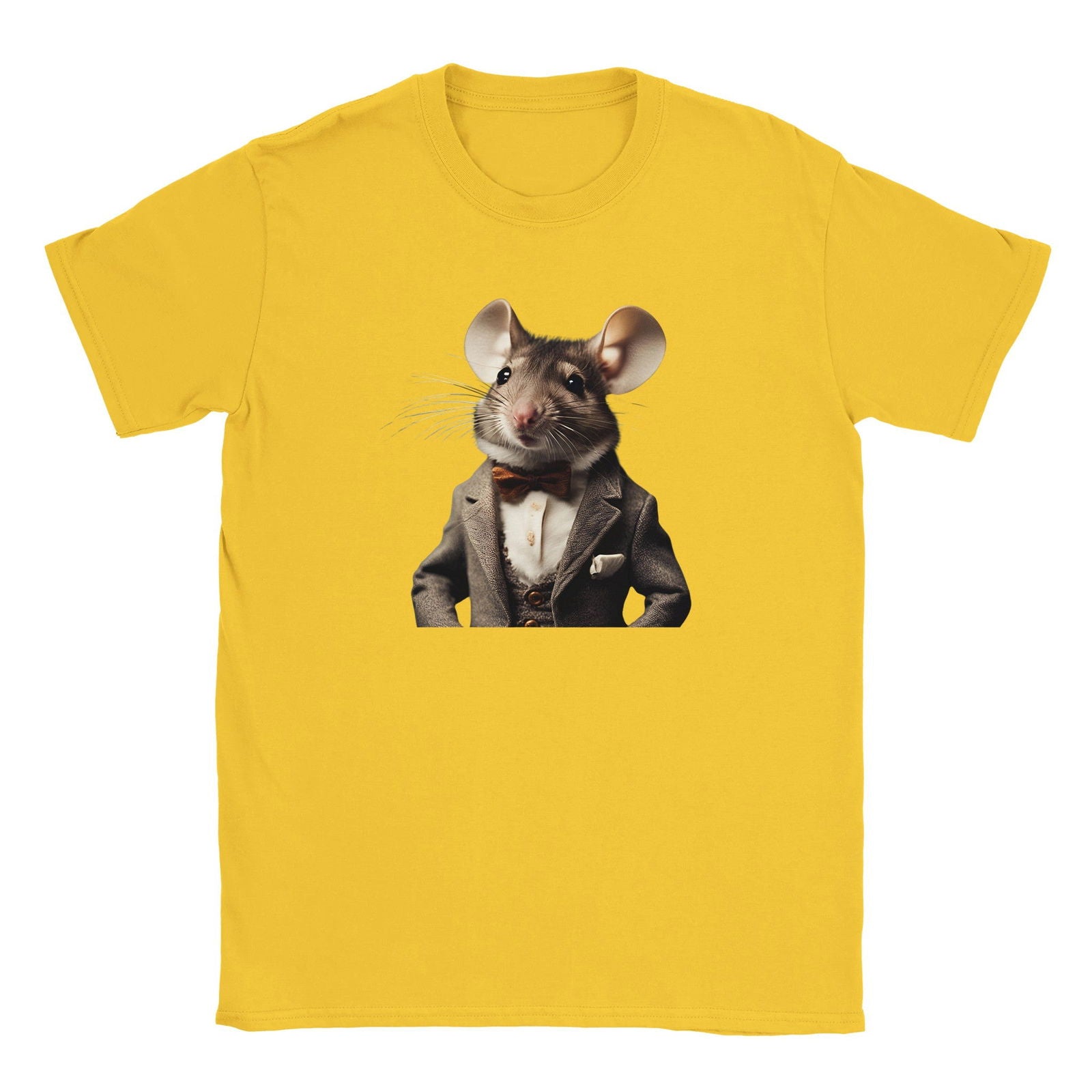 Dandy Animal Mouse | T-shirt Unisex - Tshirt-Fabriek.nl