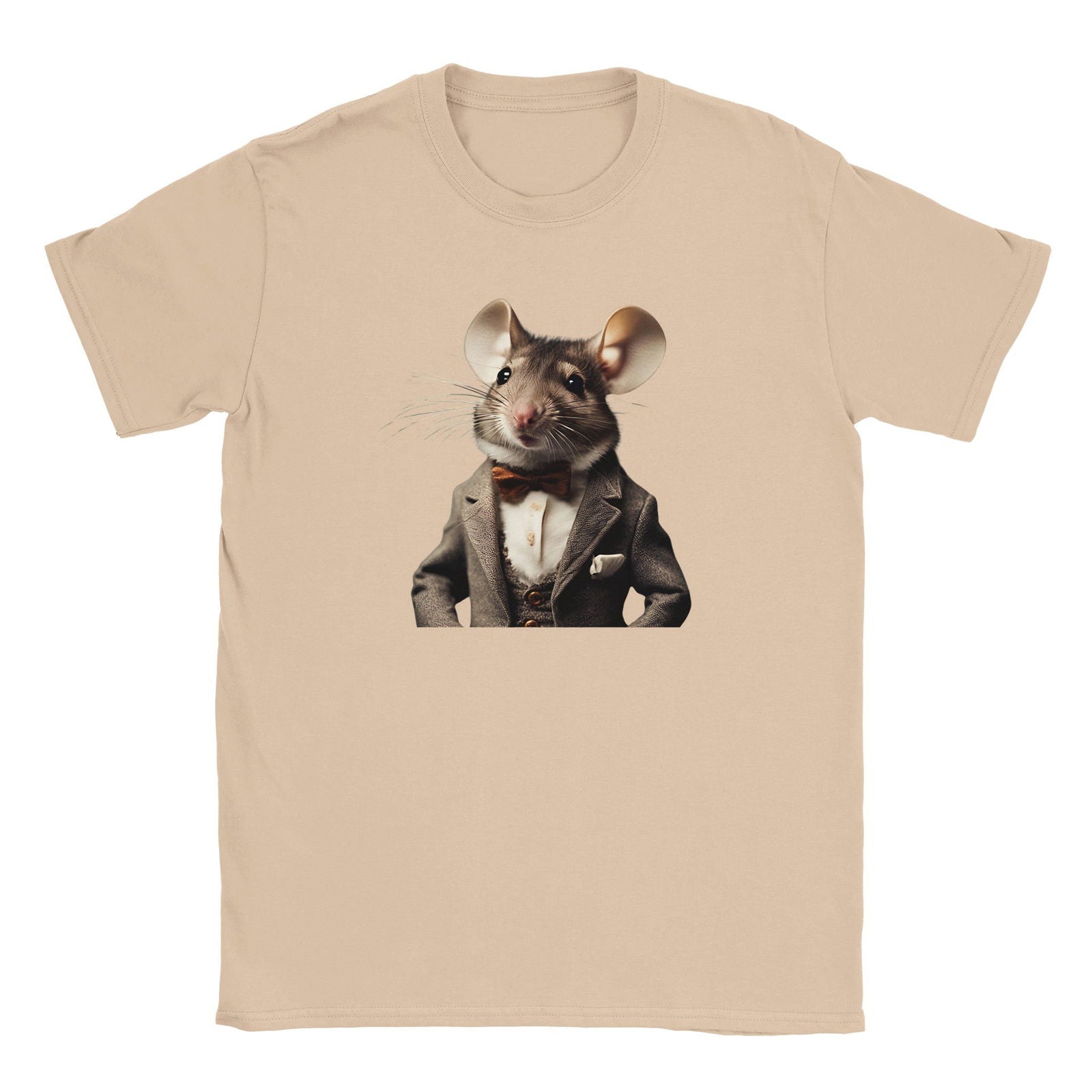 Dandy Animal Mouse | T-shirt Unisex - Tshirt-Fabriek.nl