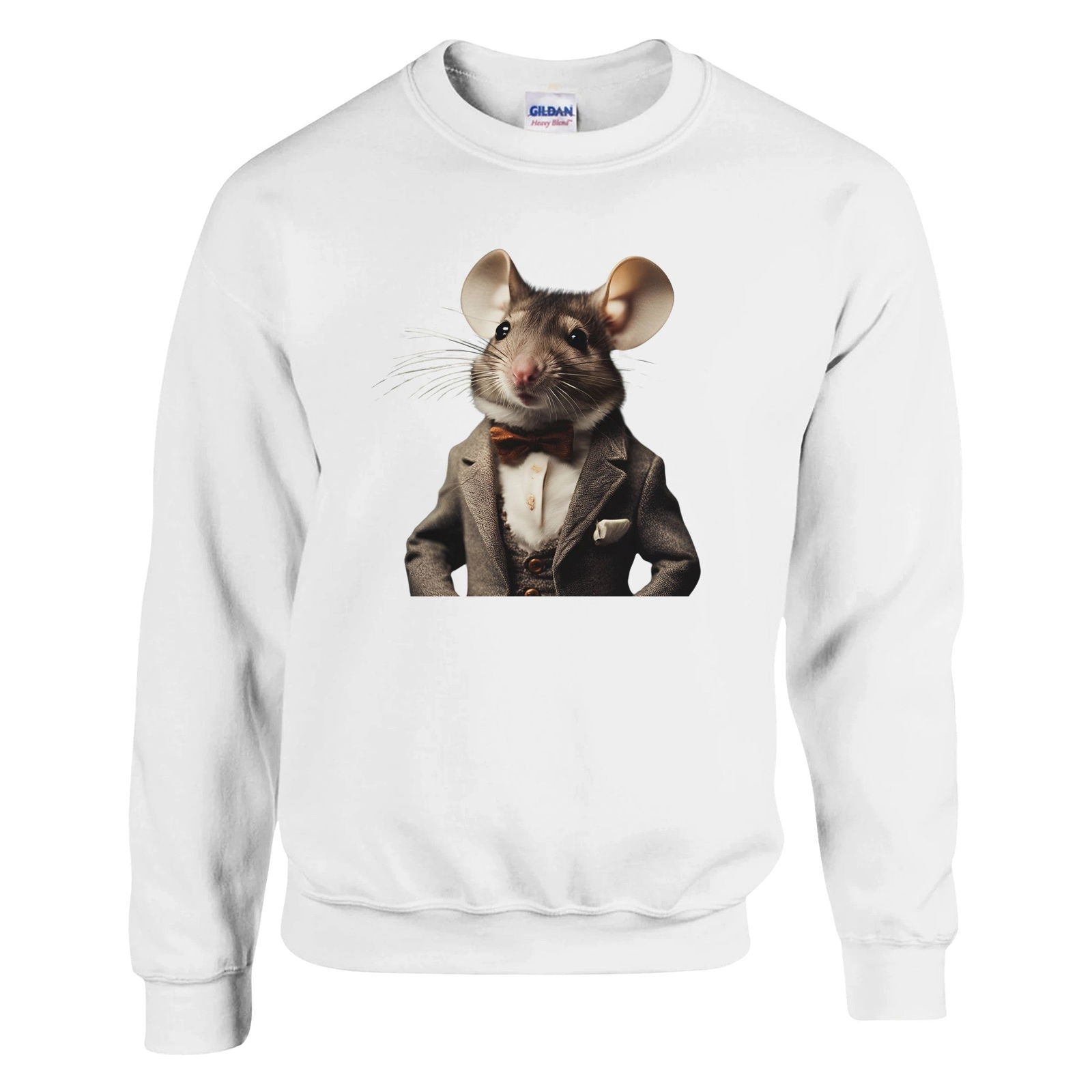 Dandy Animal Mouse | Trui Unisex - Tshirt-Fabriek.nl