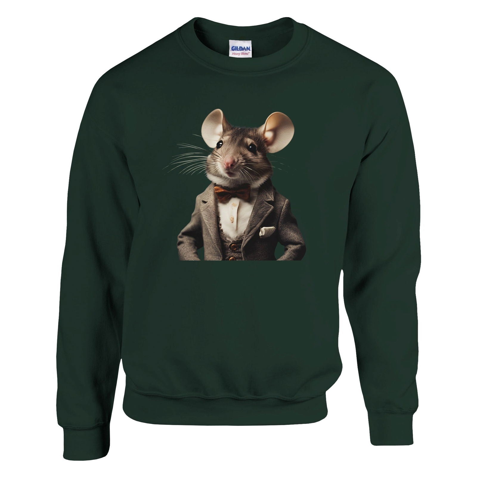 Dandy Animal Mouse | Trui Unisex - Tshirt-Fabriek.nl