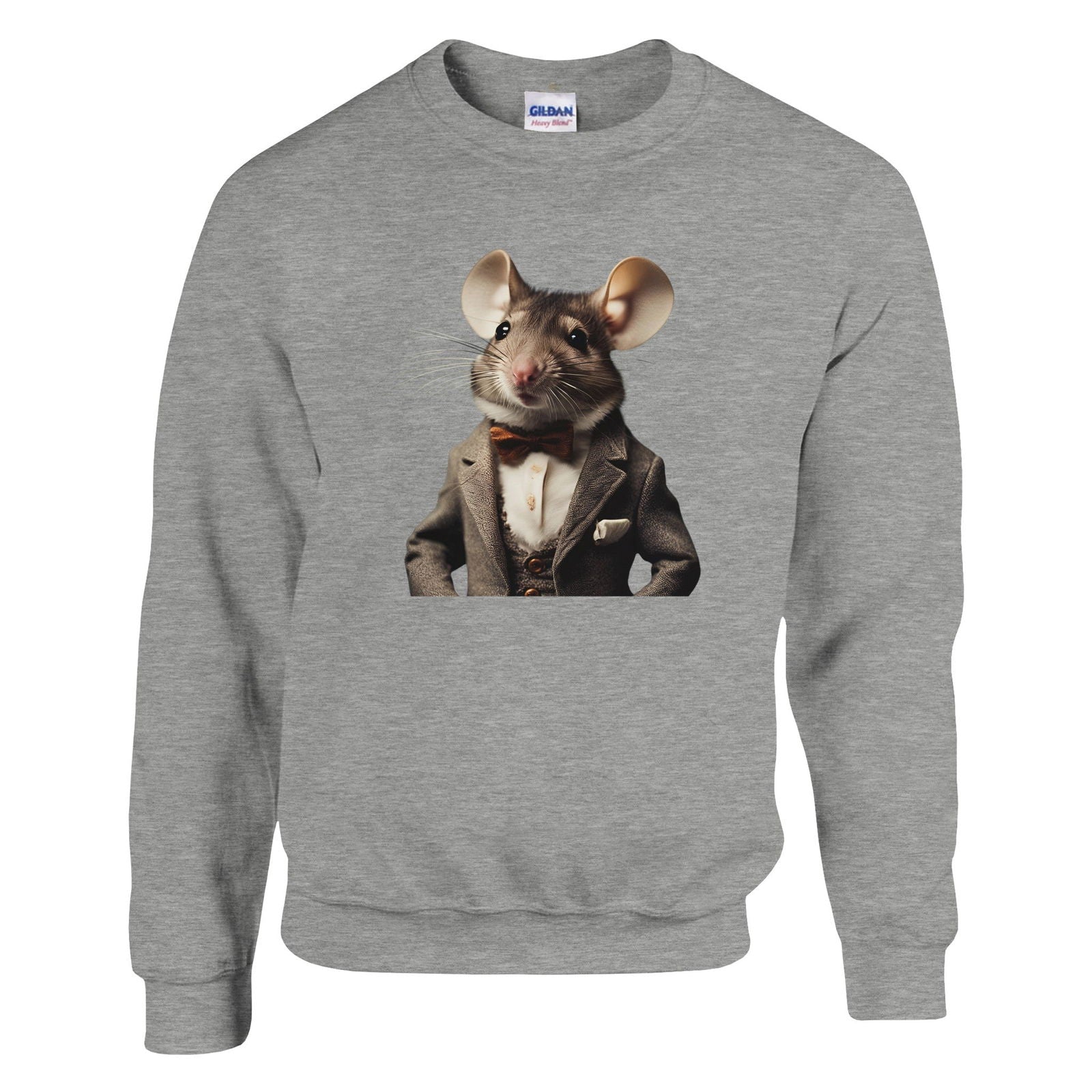 Dandy Animal Mouse | Trui Unisex - Tshirt-Fabriek.nl