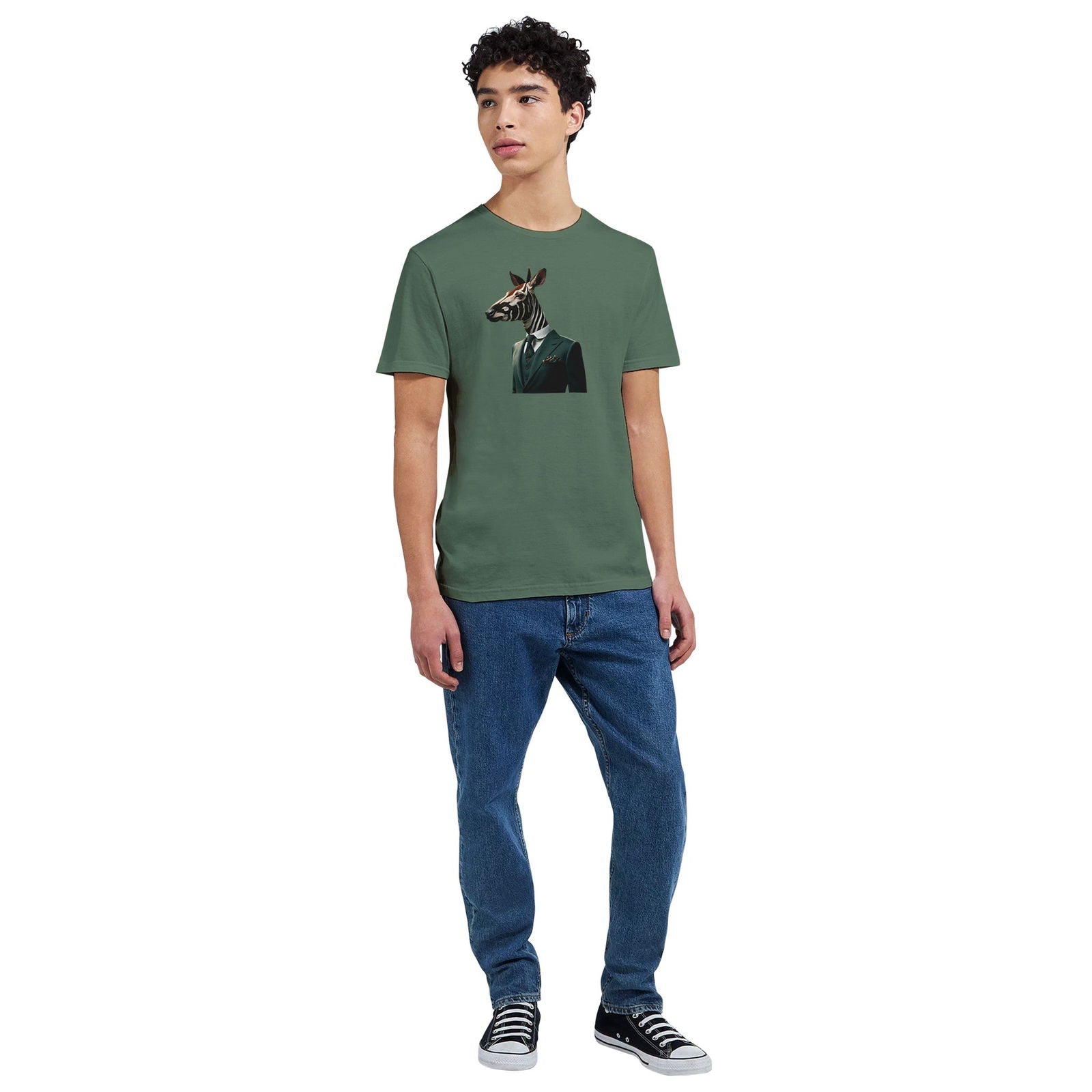 Dandy Animal Okapi | T-shirt Unisex - Tshirt-Fabriek.nl