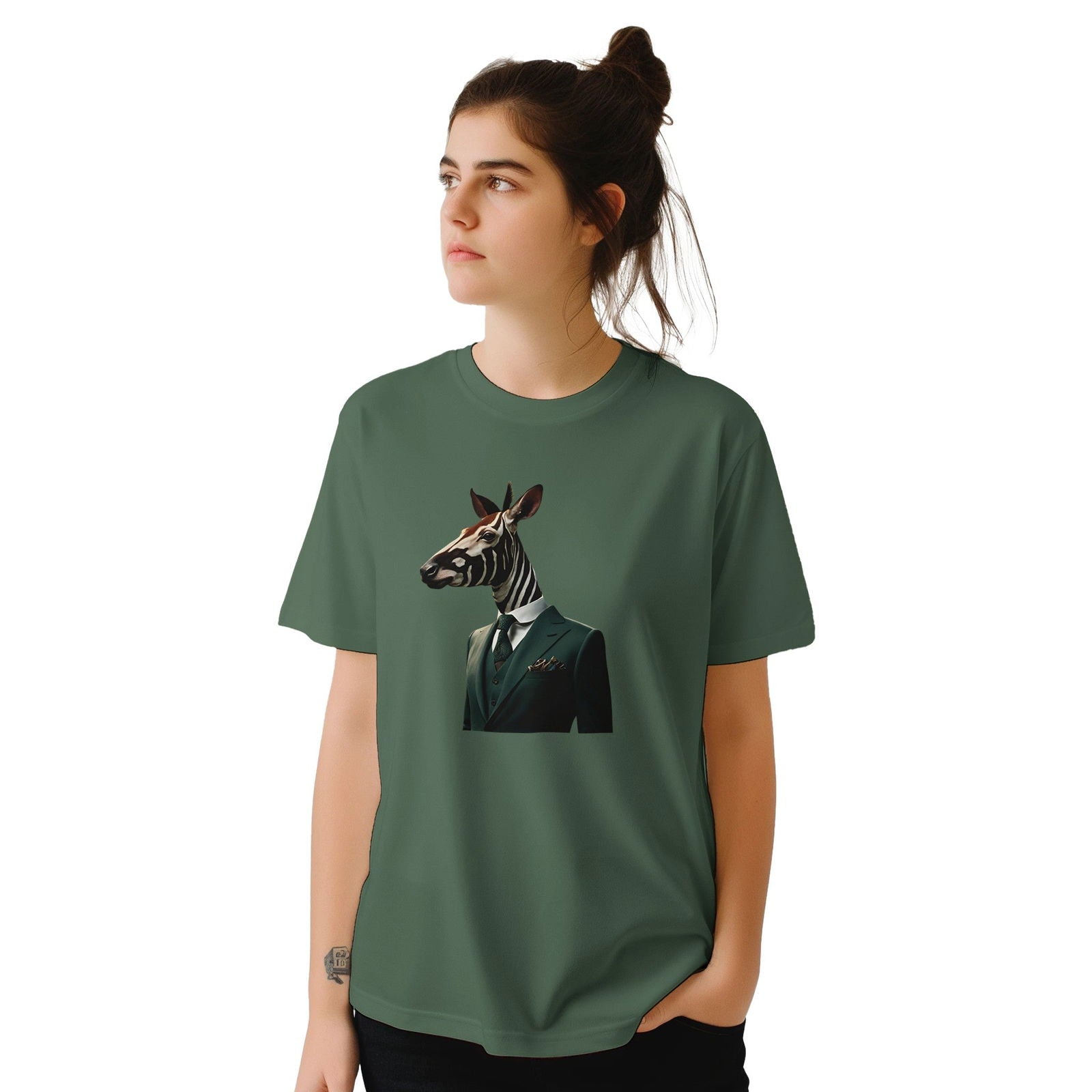 Dandy Animal Okapi | T-shirt Unisex - Tshirt-Fabriek.nl