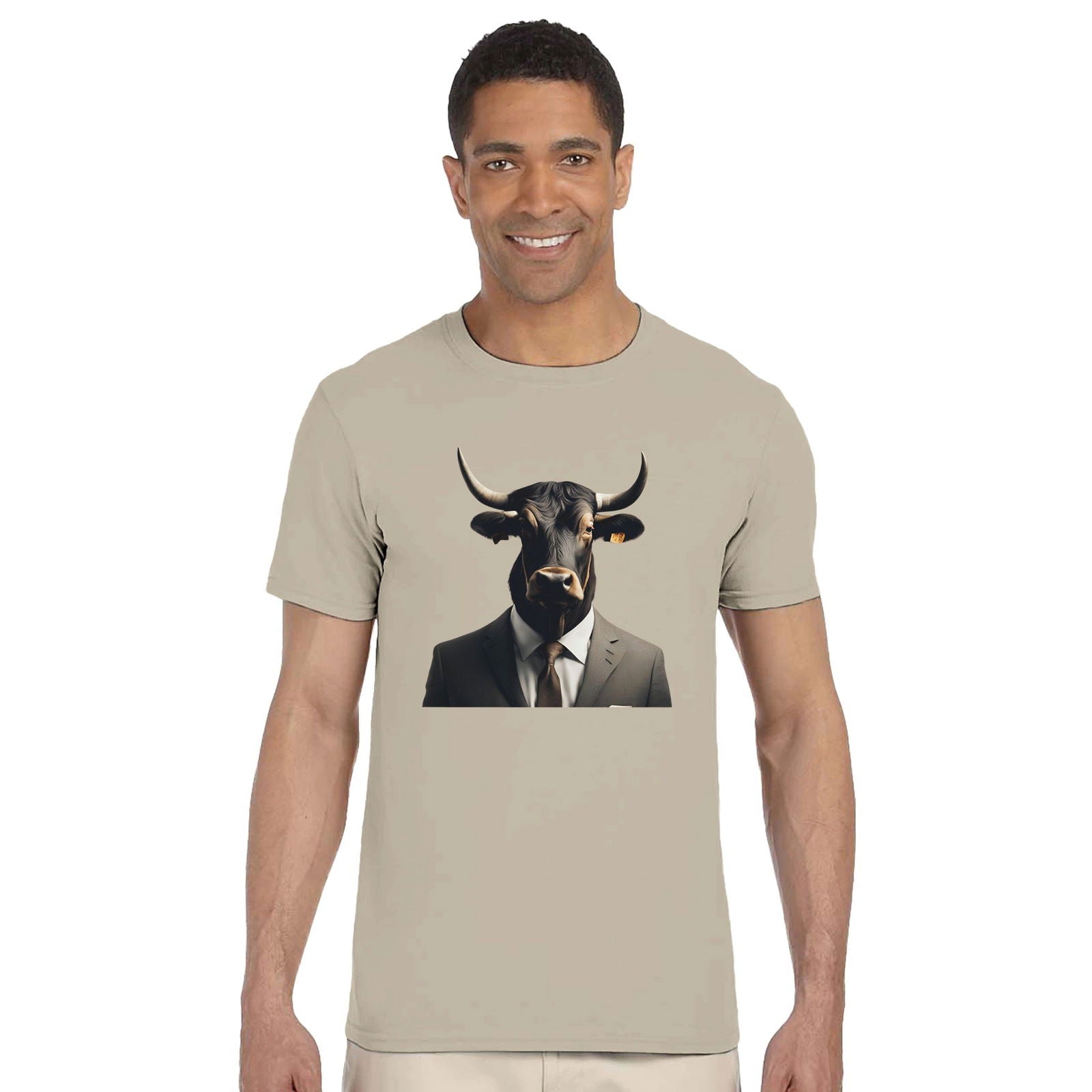 Dandy Animal Ox | T-shirt Unisex - Tshirt-Fabriek.nl