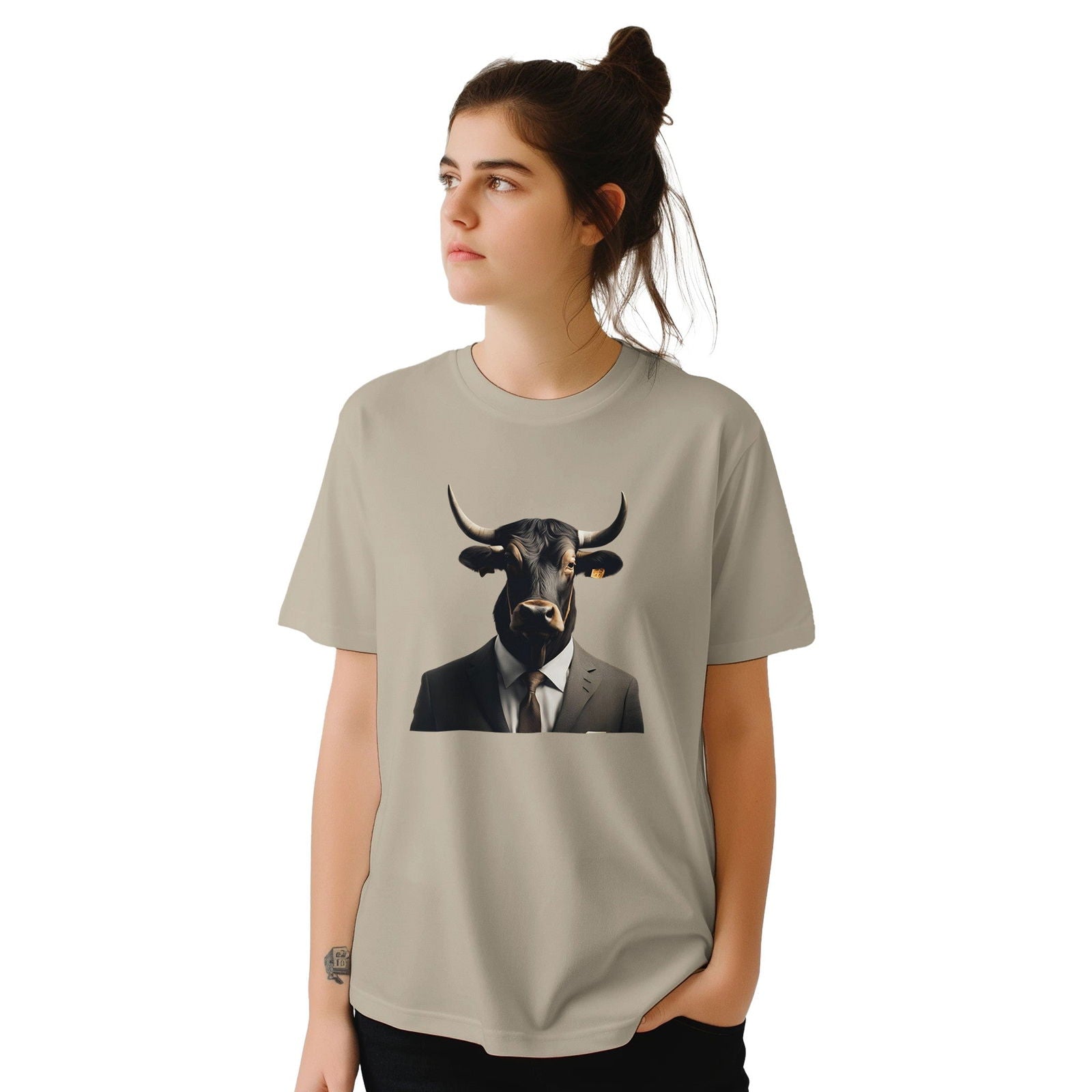 Dandy Animal Ox | T-shirt Unisex - Tshirt-Fabriek.nl