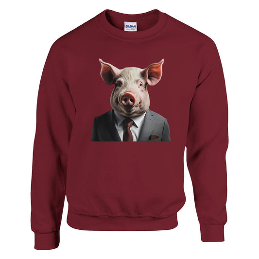 Dandy Animal Pig 2 | Trui Unisex - Tshirt-Fabriek.nl