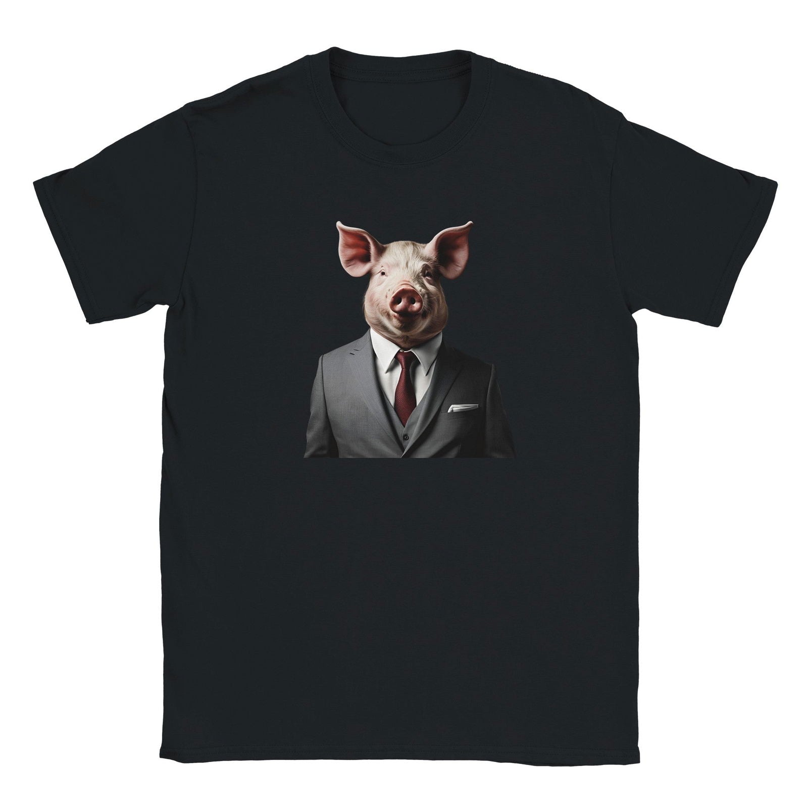 Dandy Animal Pig | T-shirt Unisex - Tshirt-Fabriek.nl