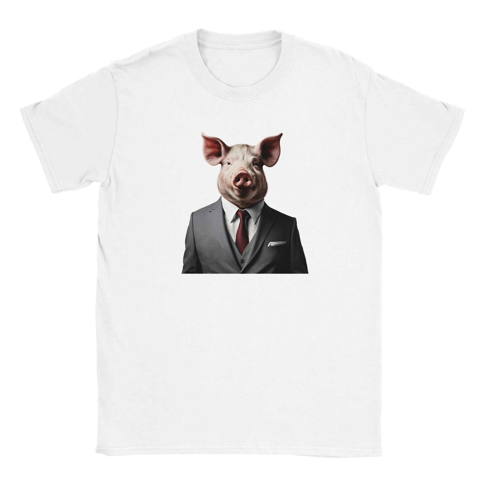 Dandy Animal Pig | T-shirt Unisex - Tshirt-Fabriek.nl