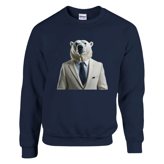 Dandy Animal Polar Bear | Trui Unisex - Tshirt-Fabriek.nl