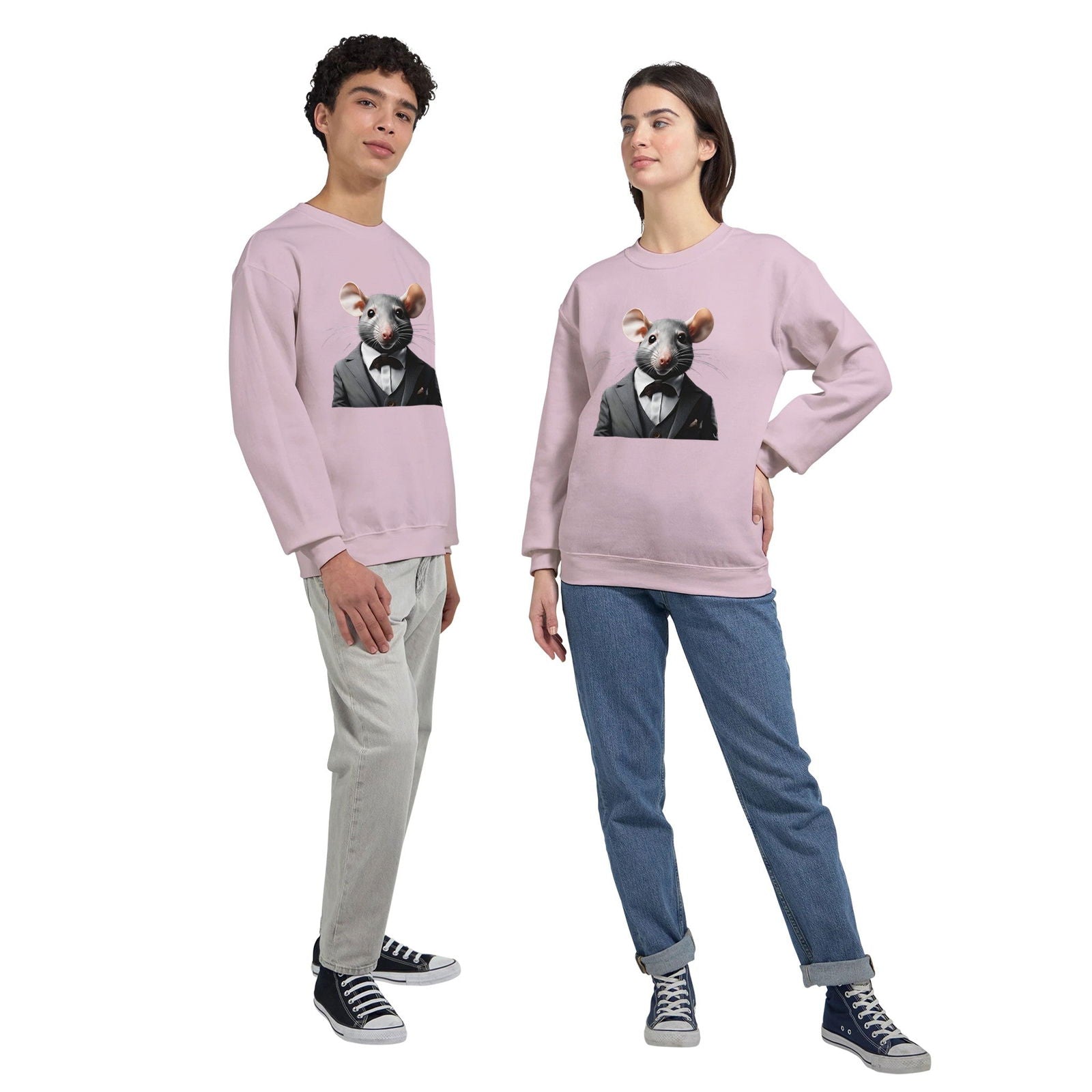 Dandy Animal Rat | Trui Unisex - Tshirt-Fabriek.nl