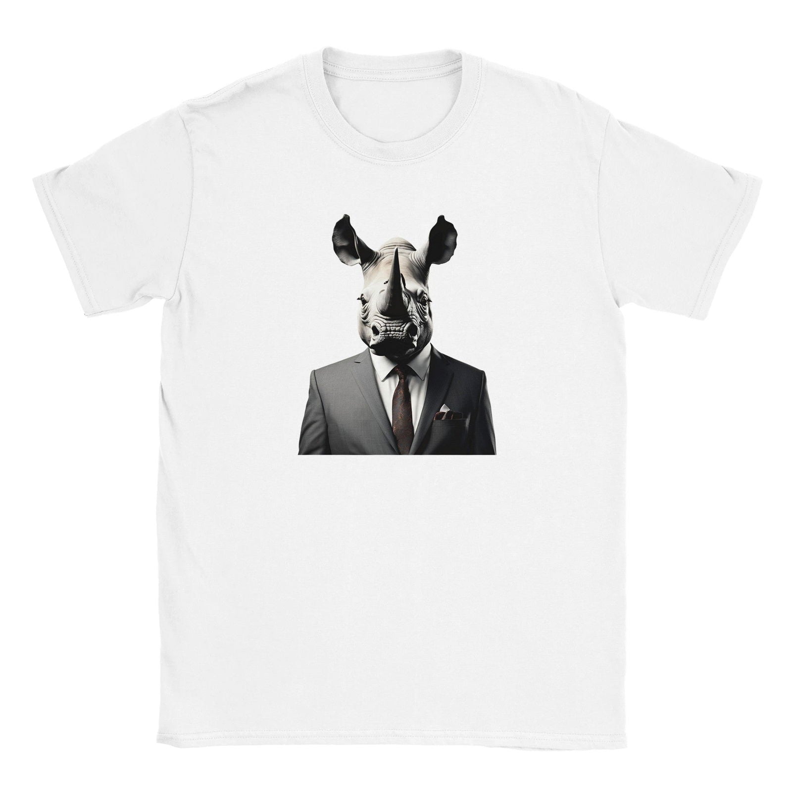 Dandy Animal Rhino | T-shirt Unisex - Tshirt-Fabriek.nl