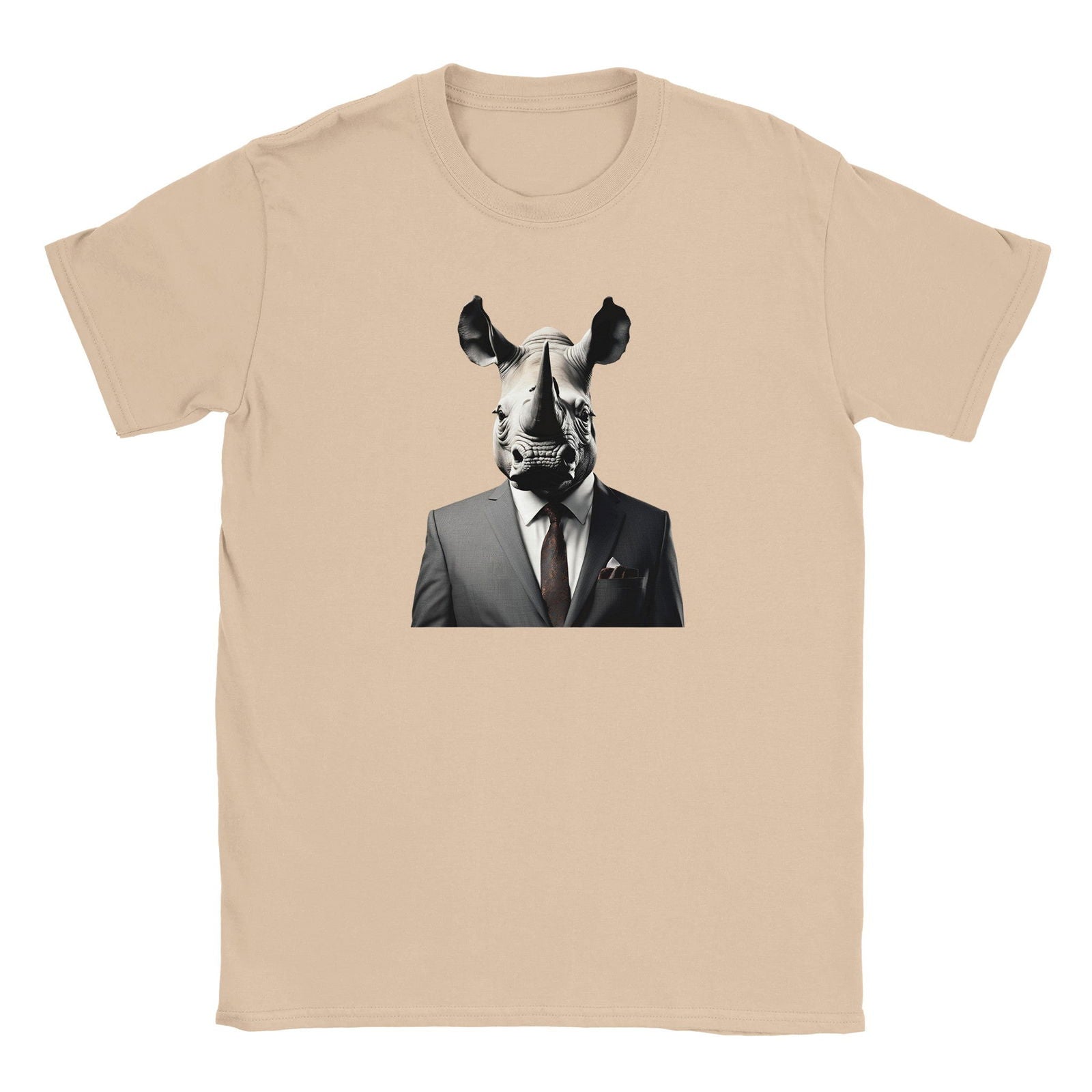 Dandy Animal Rhino | T-shirt Unisex - Tshirt-Fabriek.nl