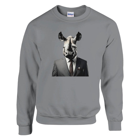 Dandy Animal Rhino | Trui Unisex - Tshirt-Fabriek.nl