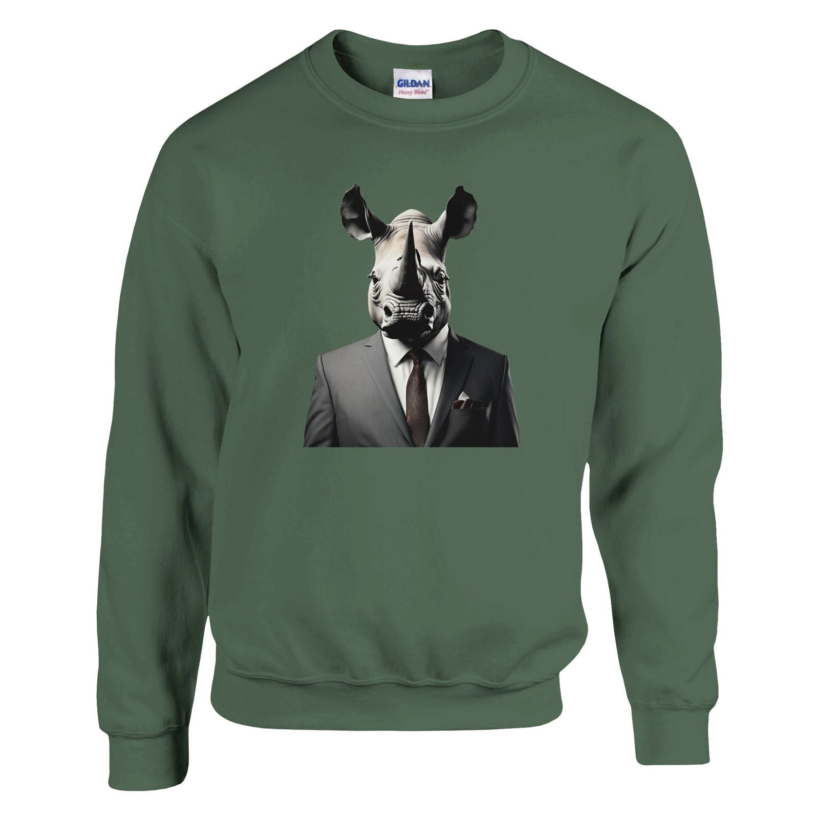 Dandy Animal Rhino | Trui Unisex - Tshirt-Fabriek.nl