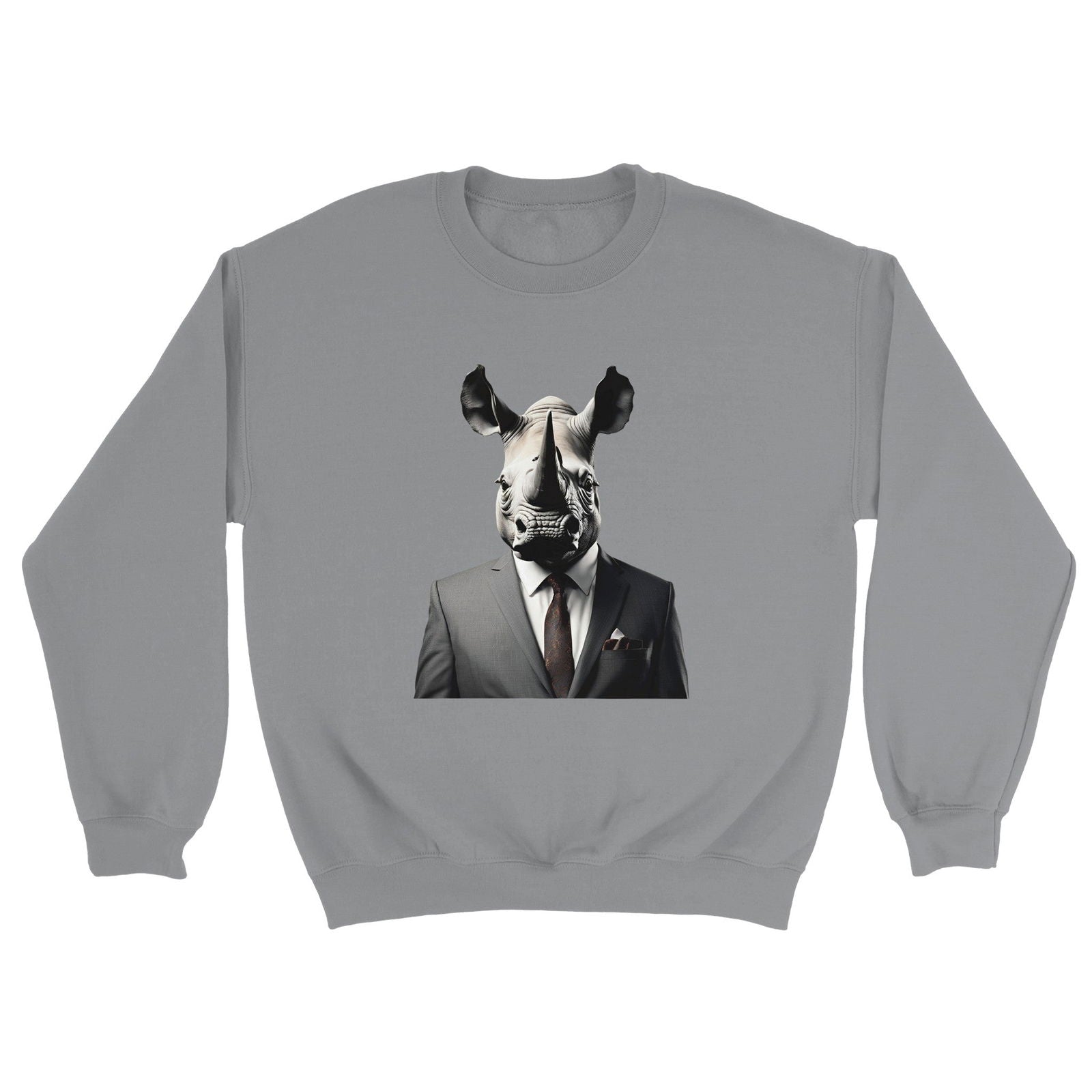 Dandy Animal Rhino | Trui Unisex - Tshirt-Fabriek.nl