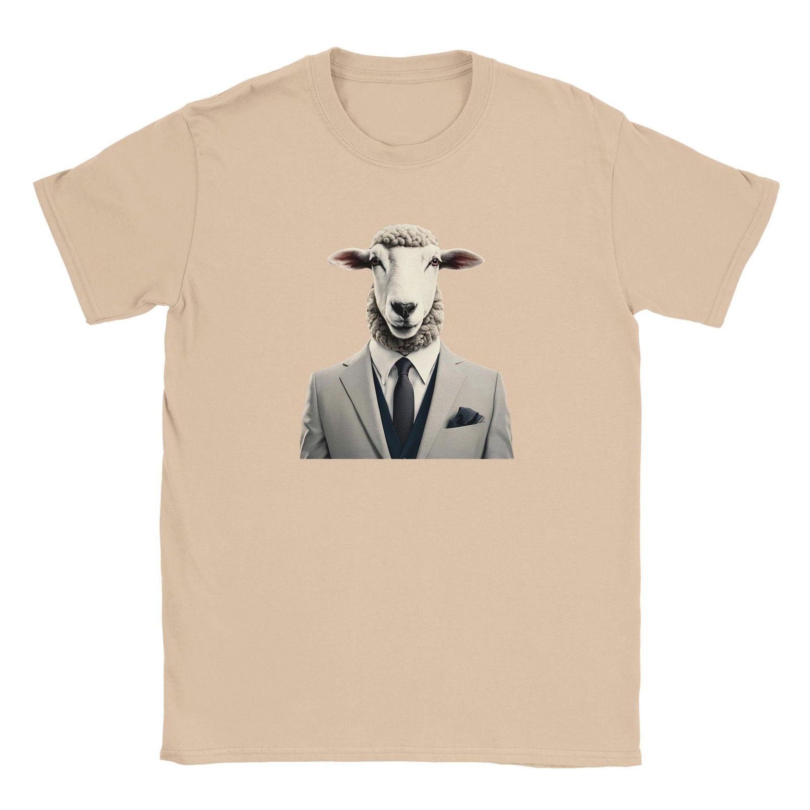 Dandy Animal Sheep | T-shirt Unisex - Tshirt-Fabriek.nl