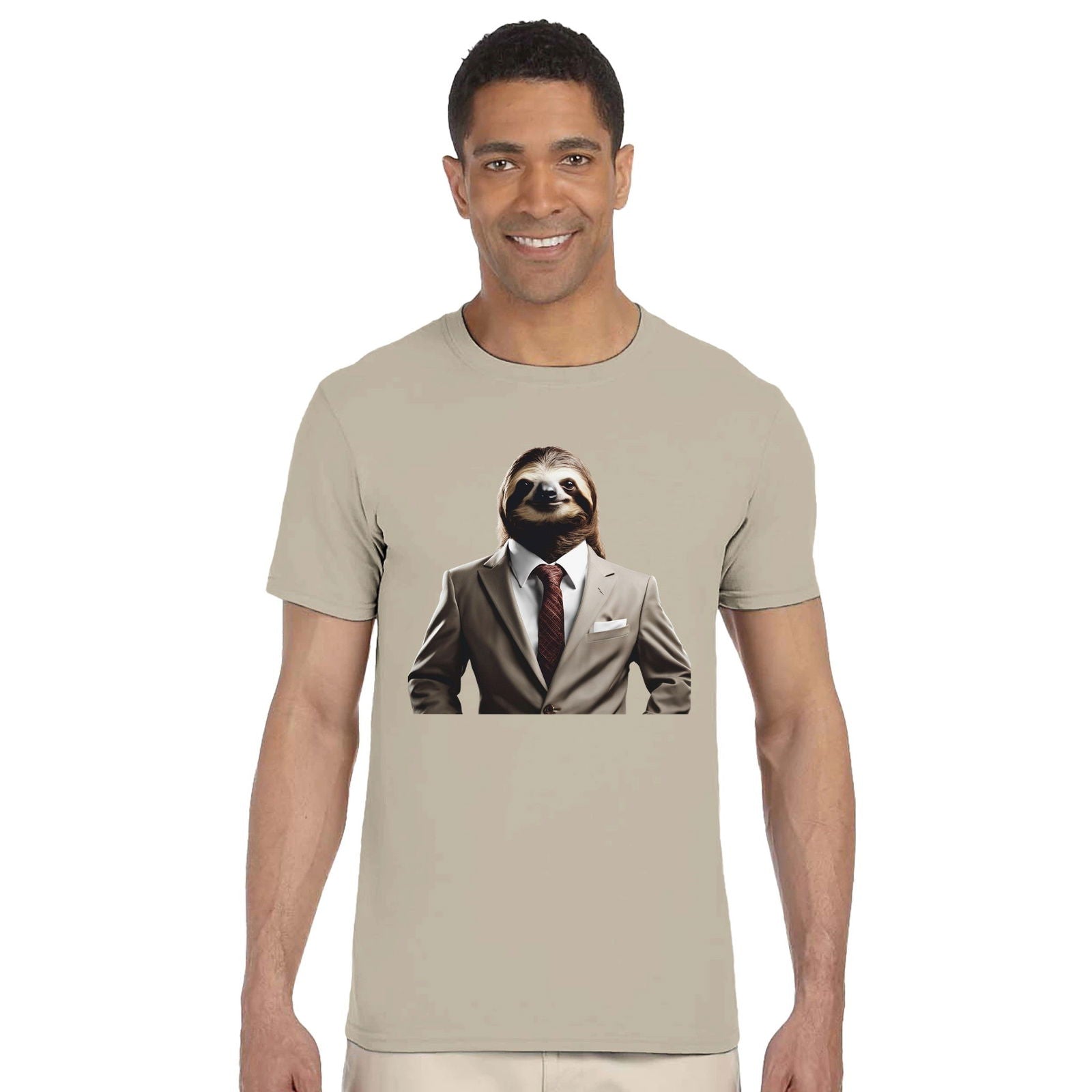 Dandy Animal Sloth | T-shirt Unisex - Tshirt-Fabriek.nl