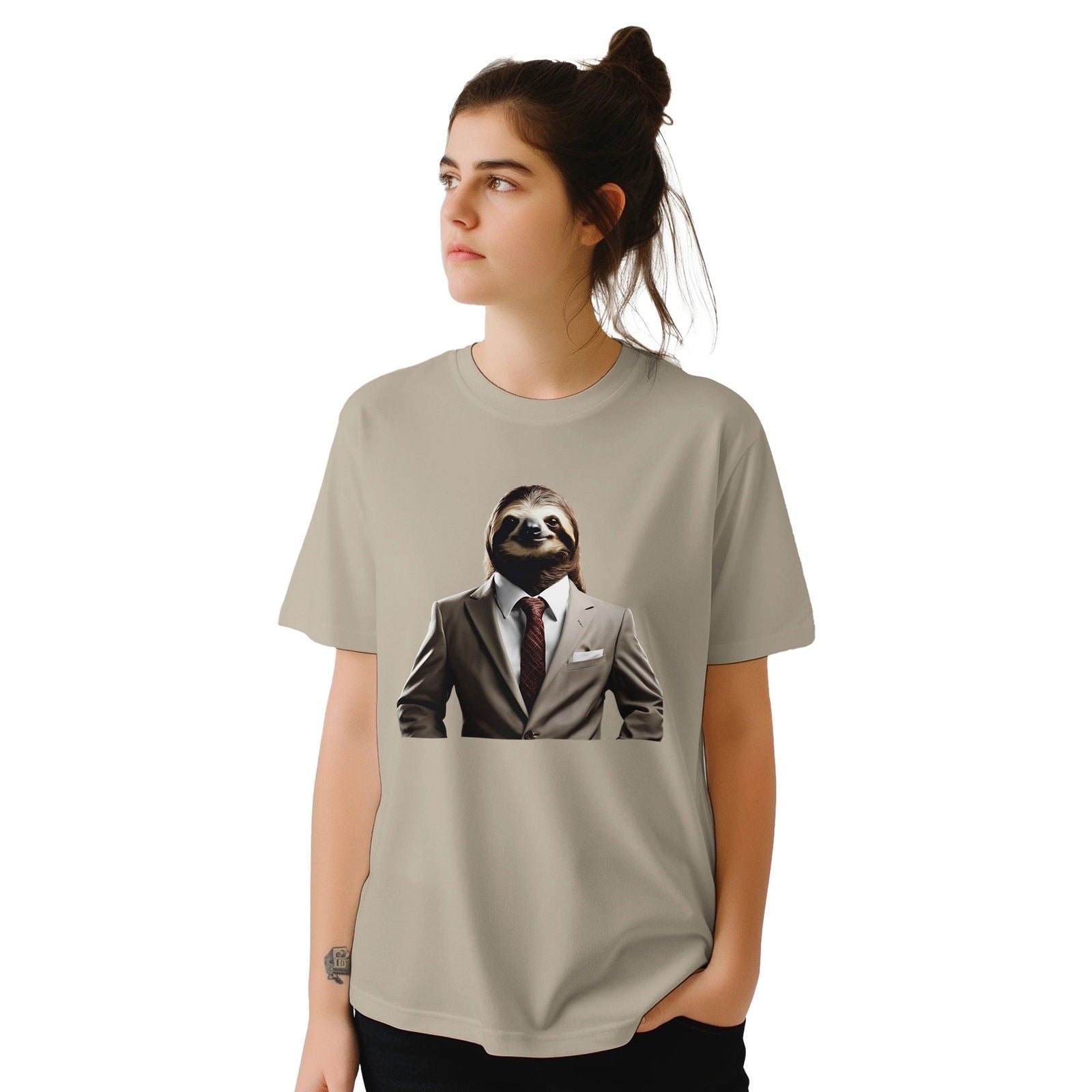 Dandy Animal Sloth | T-shirt Unisex - Tshirt-Fabriek.nl