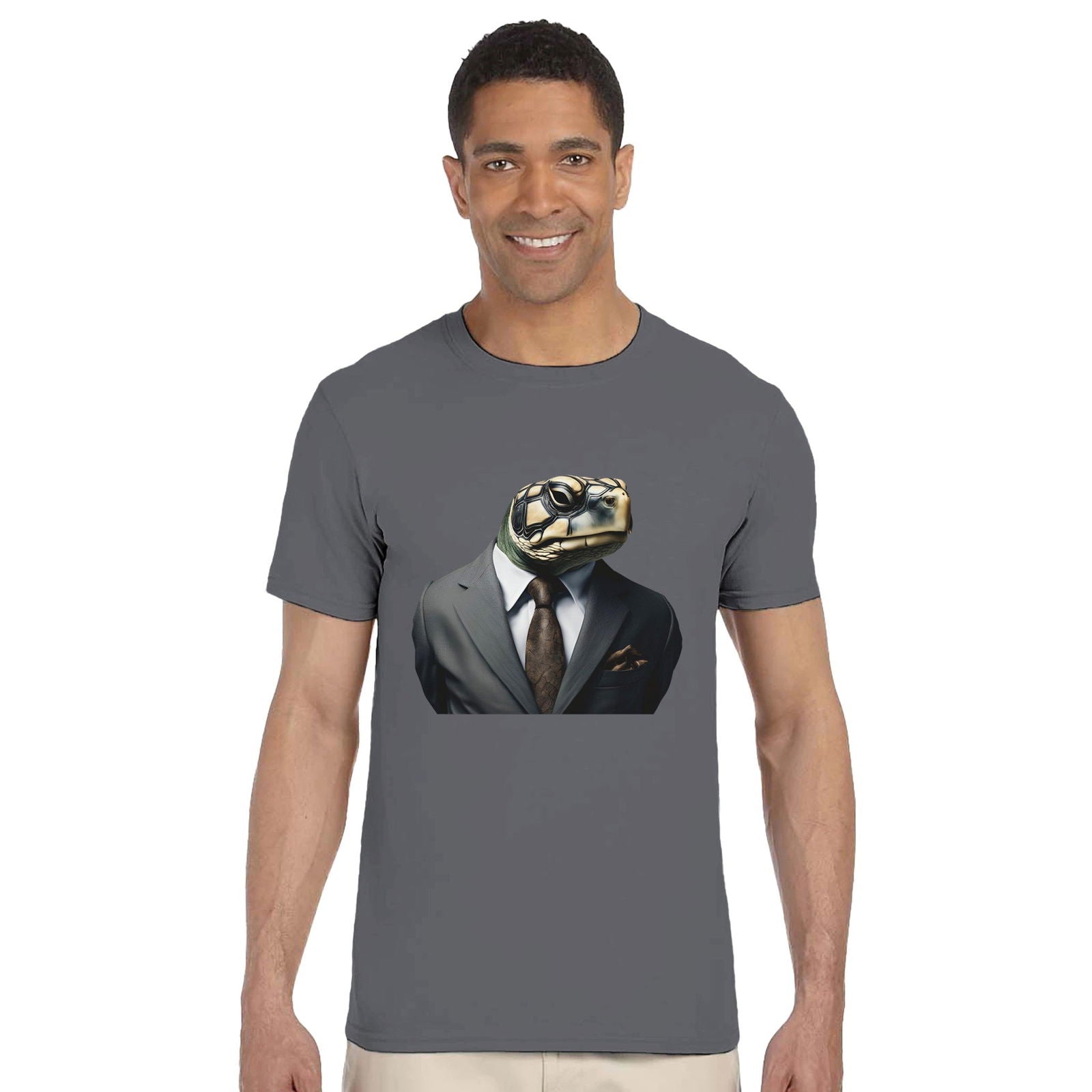 Dandy Animal Turtle | T-shirt Unisex - Tshirt-Fabriek.nl