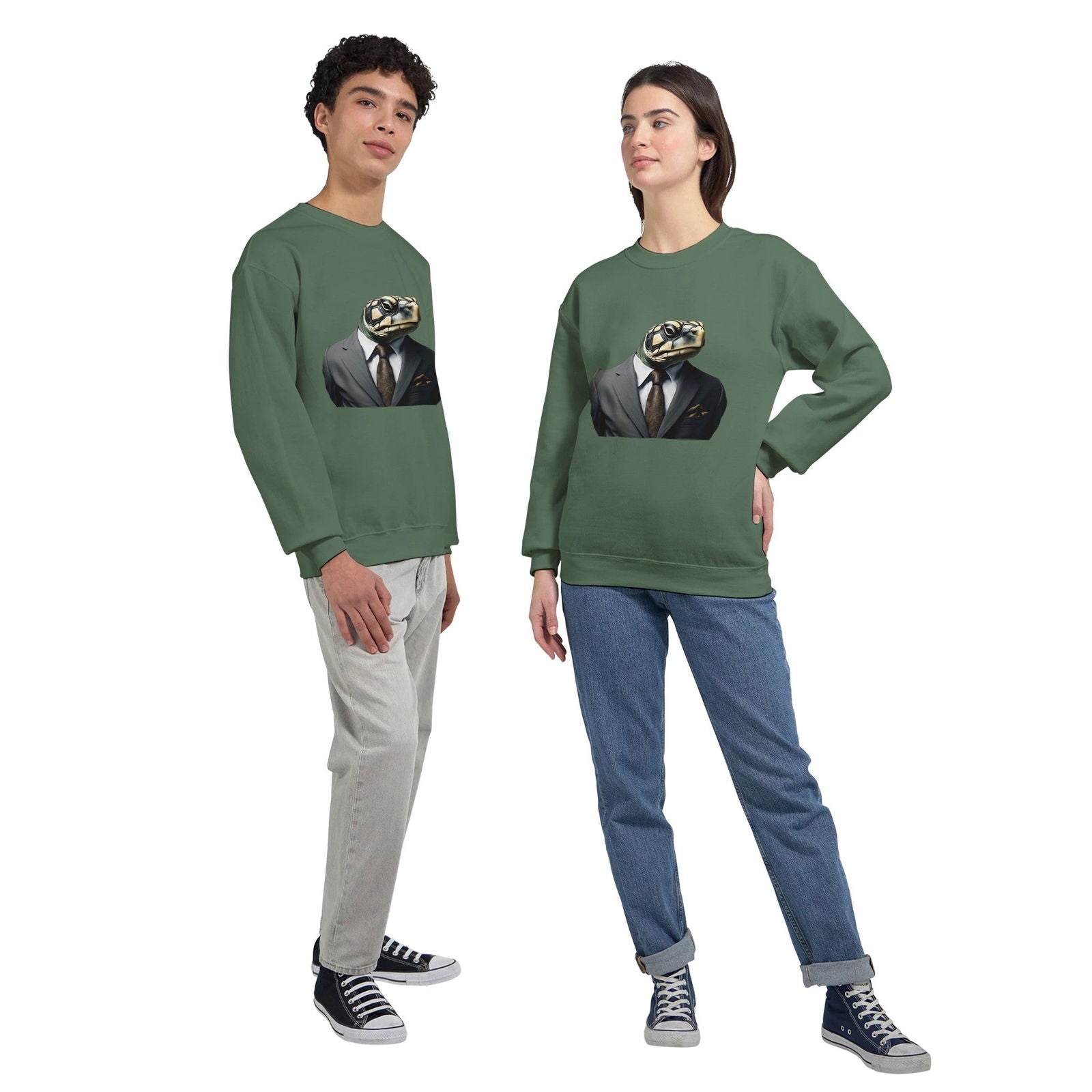 Dandy Animal Turtle | Trui Unisex - Tshirt-Fabriek.nl