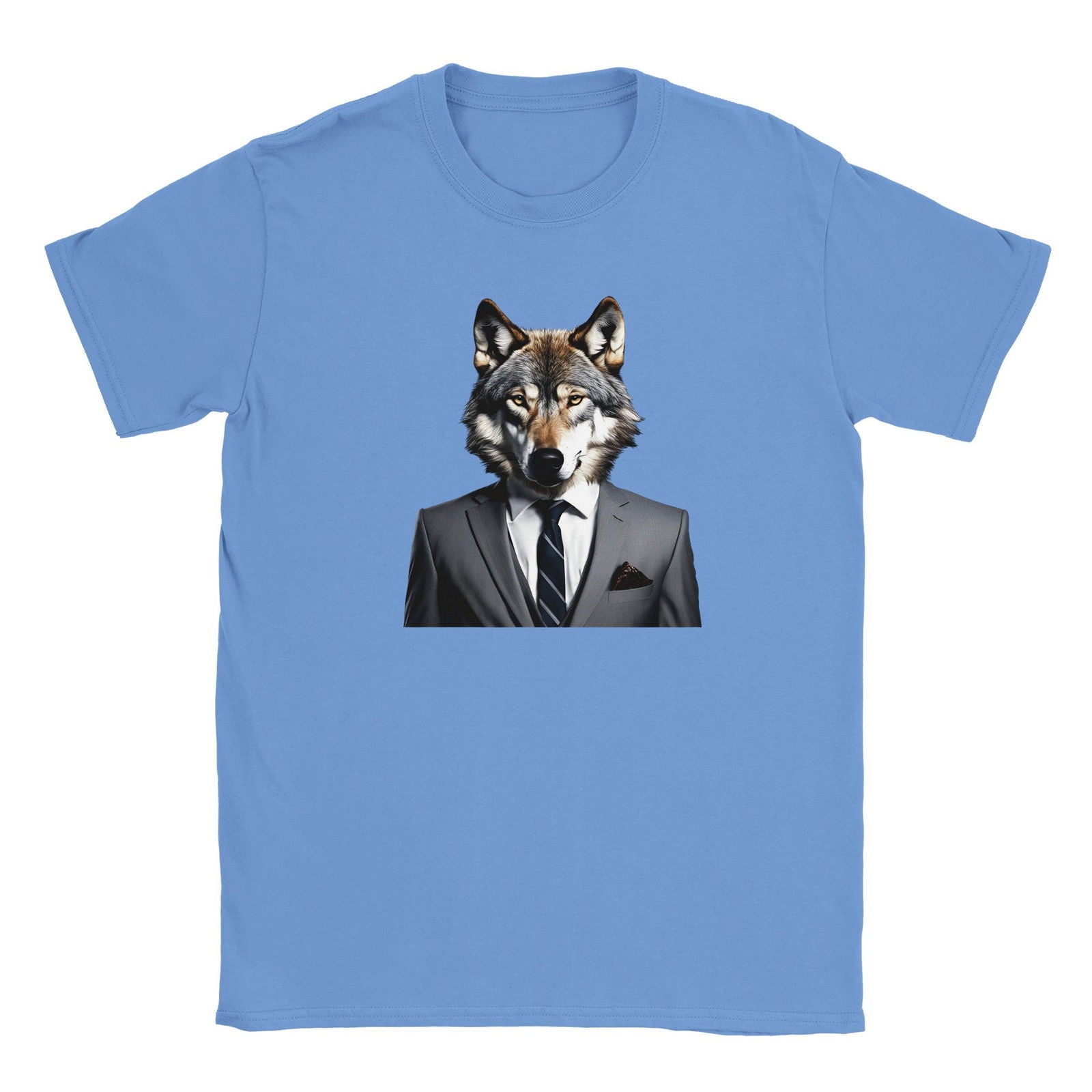 Dandy Animal Wolf | T-shirt Unisex - Tshirt-Fabriek.nl