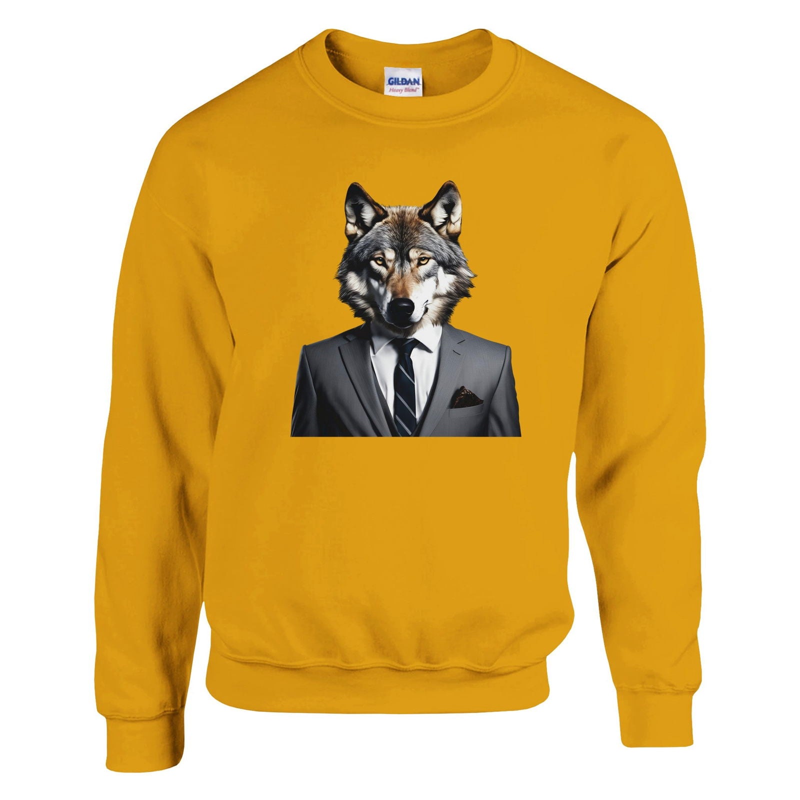 Dandy Animal Wolf | Trui Unisex - Tshirt-Fabriek.nl