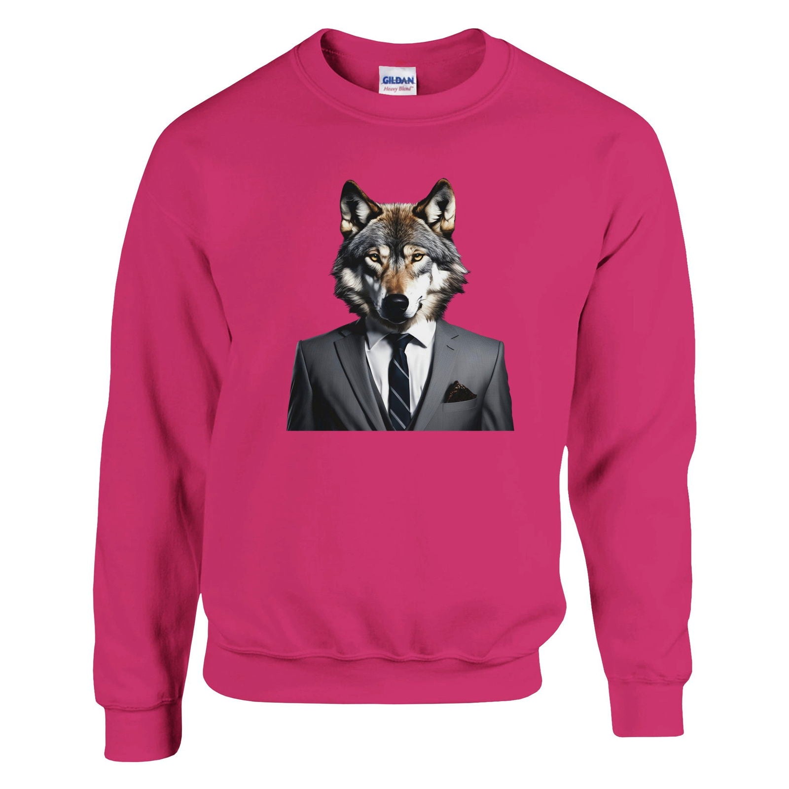 Dandy Animal Wolf | Trui Unisex - Tshirt-Fabriek.nl