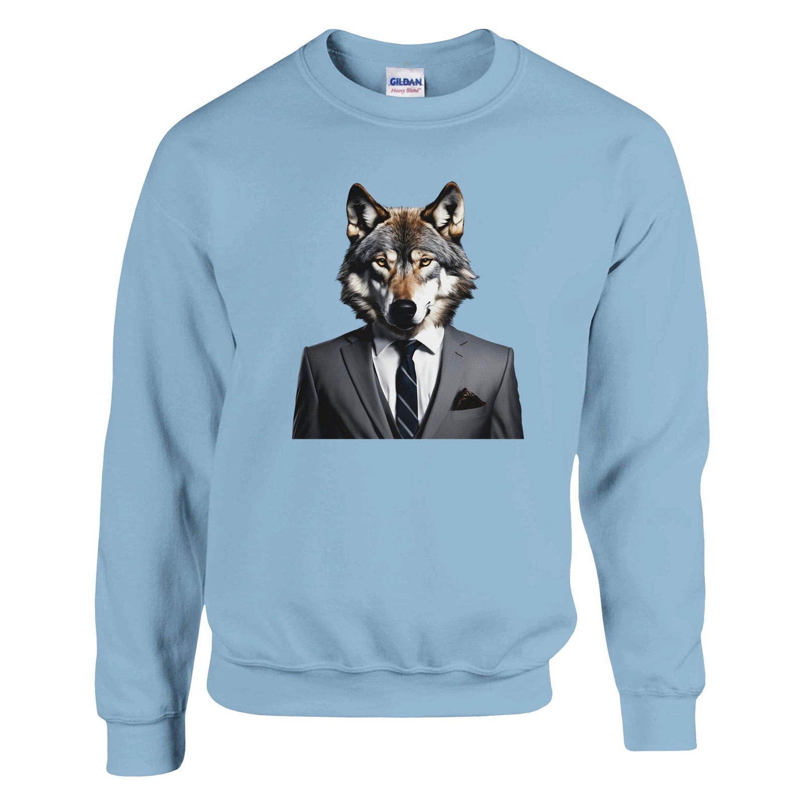 Dandy Animal Wolf | Trui Unisex - Tshirt-Fabriek.nl