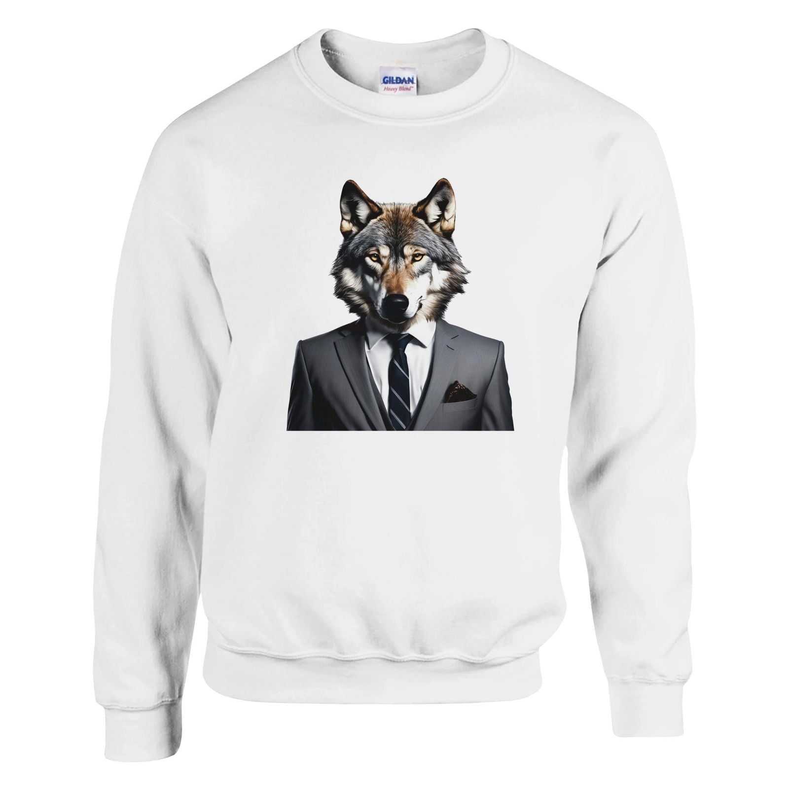 Dandy Animal Wolf | Trui Unisex - Tshirt-Fabriek.nl