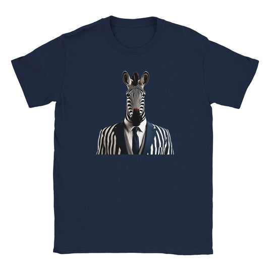 Dandy Animal Zebra 2 | T-shirt Unisex - Tshirt-Fabriek.nl