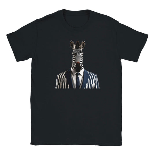 Dandy Animal Zebra 2 | T-shirt Unisex - Tshirt-Fabriek.nl