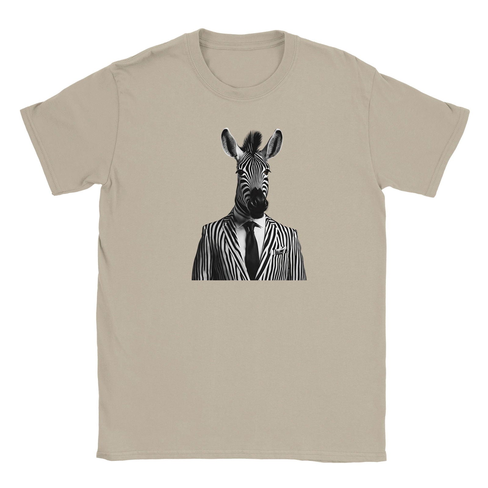 Dandy Animal Zebra | T-shirt Unisex - Tshirt-Fabriek.nl