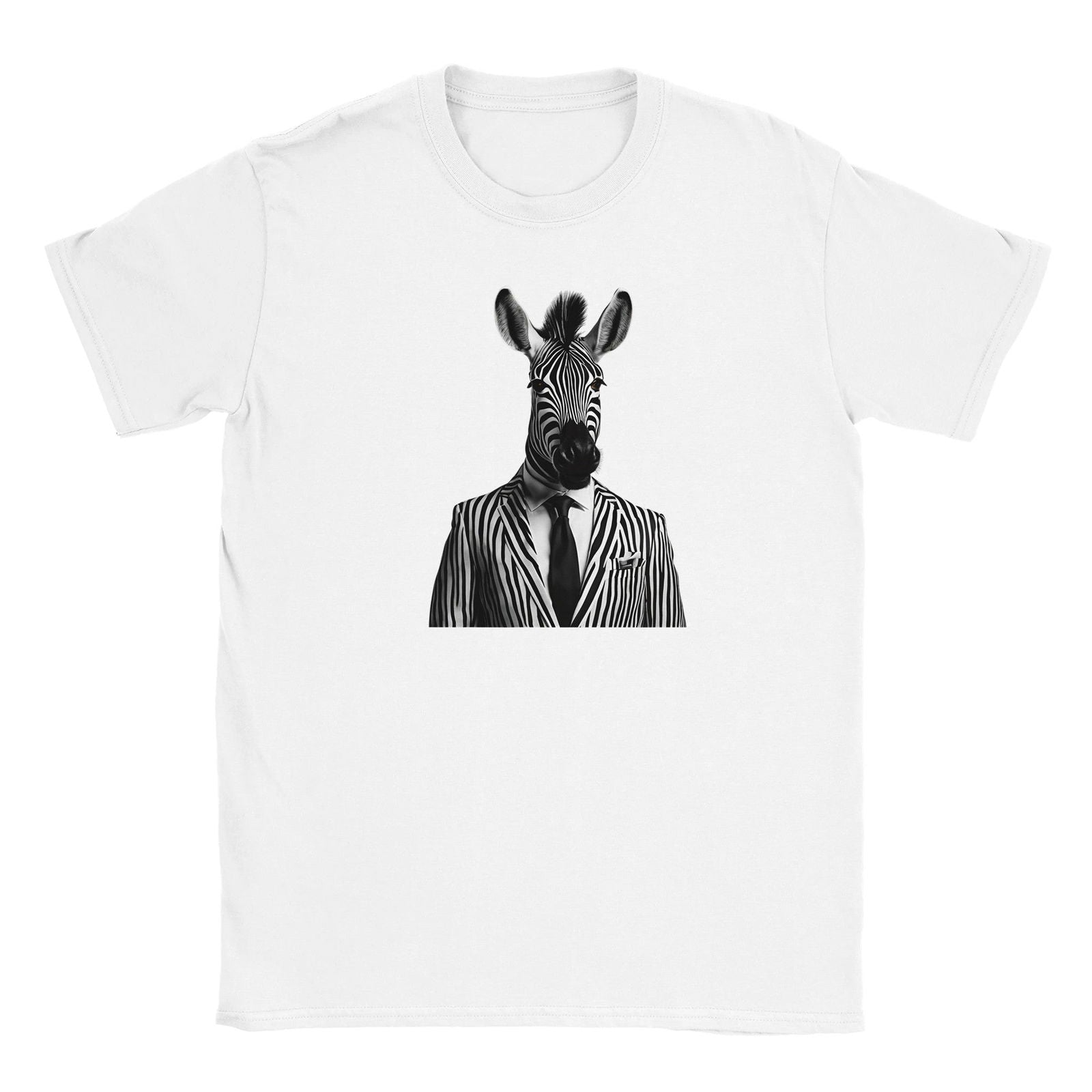 Dandy Animal Zebra | T-shirt Unisex - Tshirt-Fabriek.nl