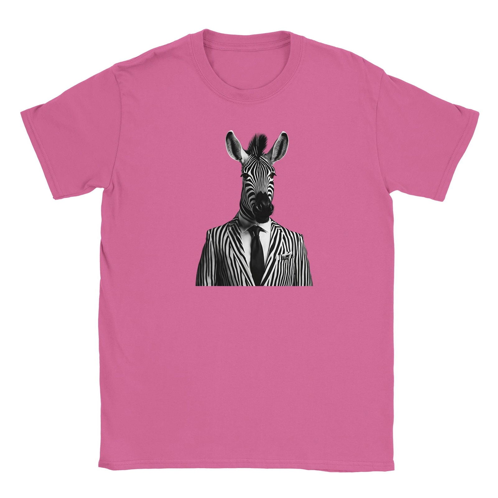 Dandy Animal Zebra | T-shirt Unisex - Tshirt-Fabriek.nl