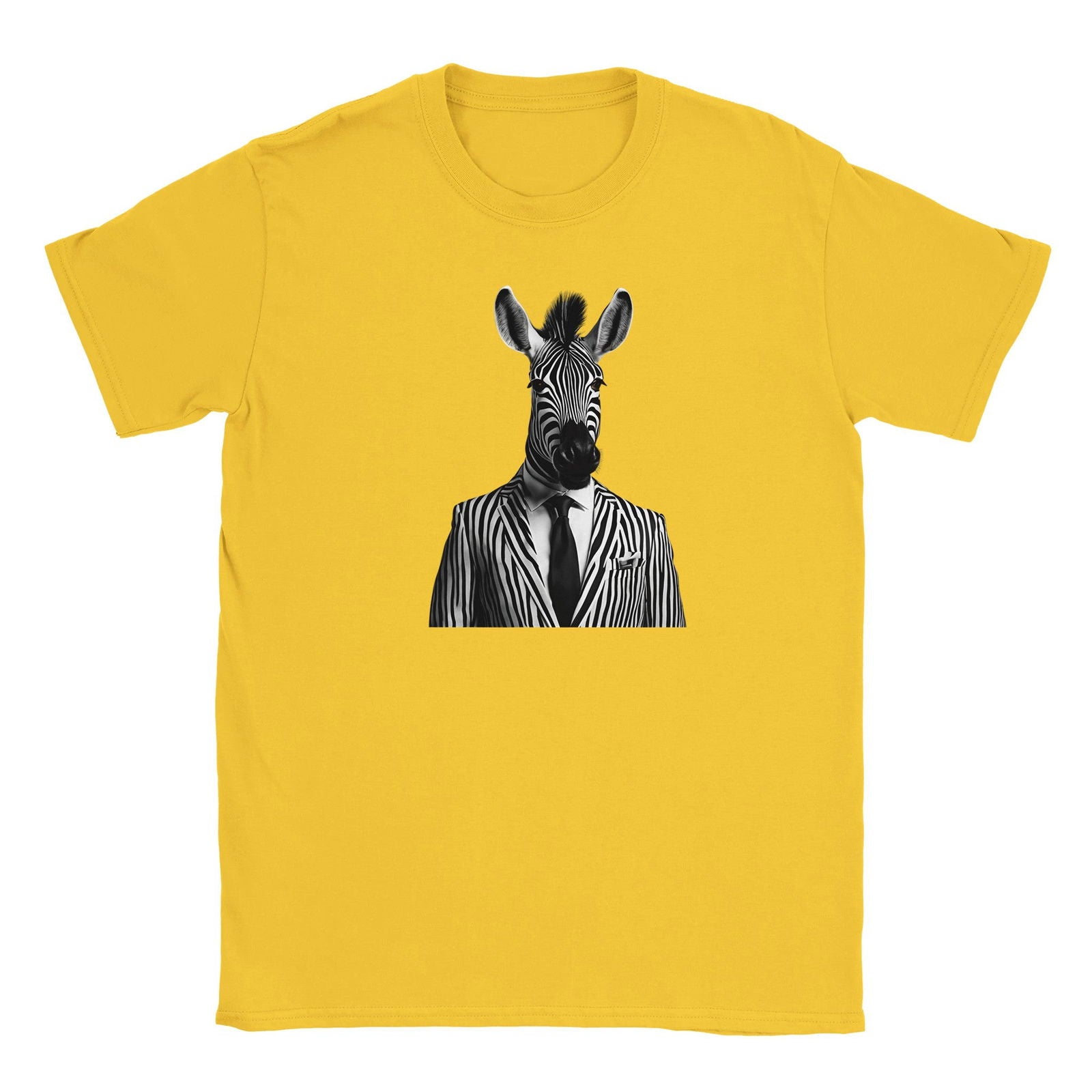 Dandy Animal Zebra | T-shirt Unisex - Tshirt-Fabriek.nl