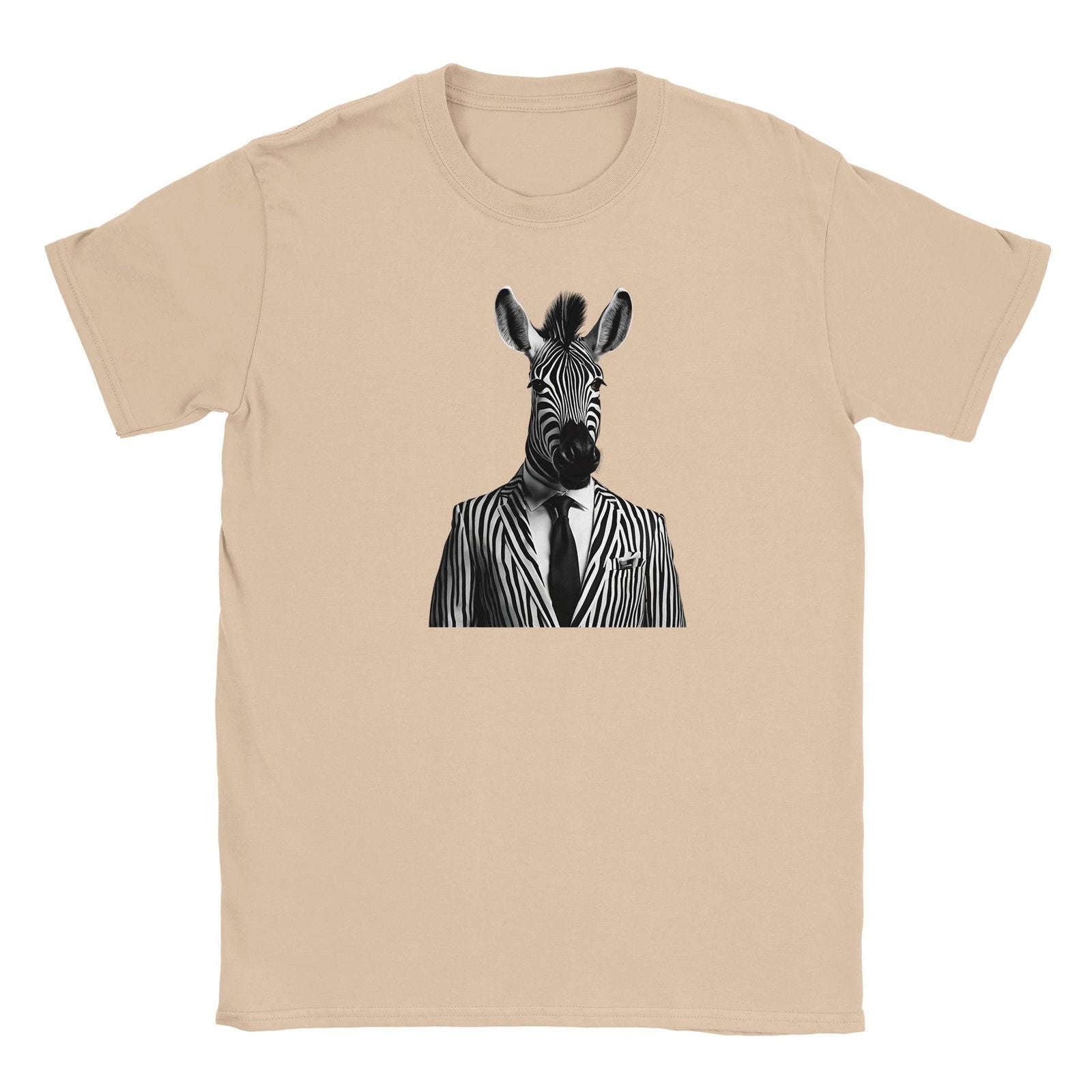 Dandy Animal Zebra | T-shirt Unisex - Tshirt-Fabriek.nl