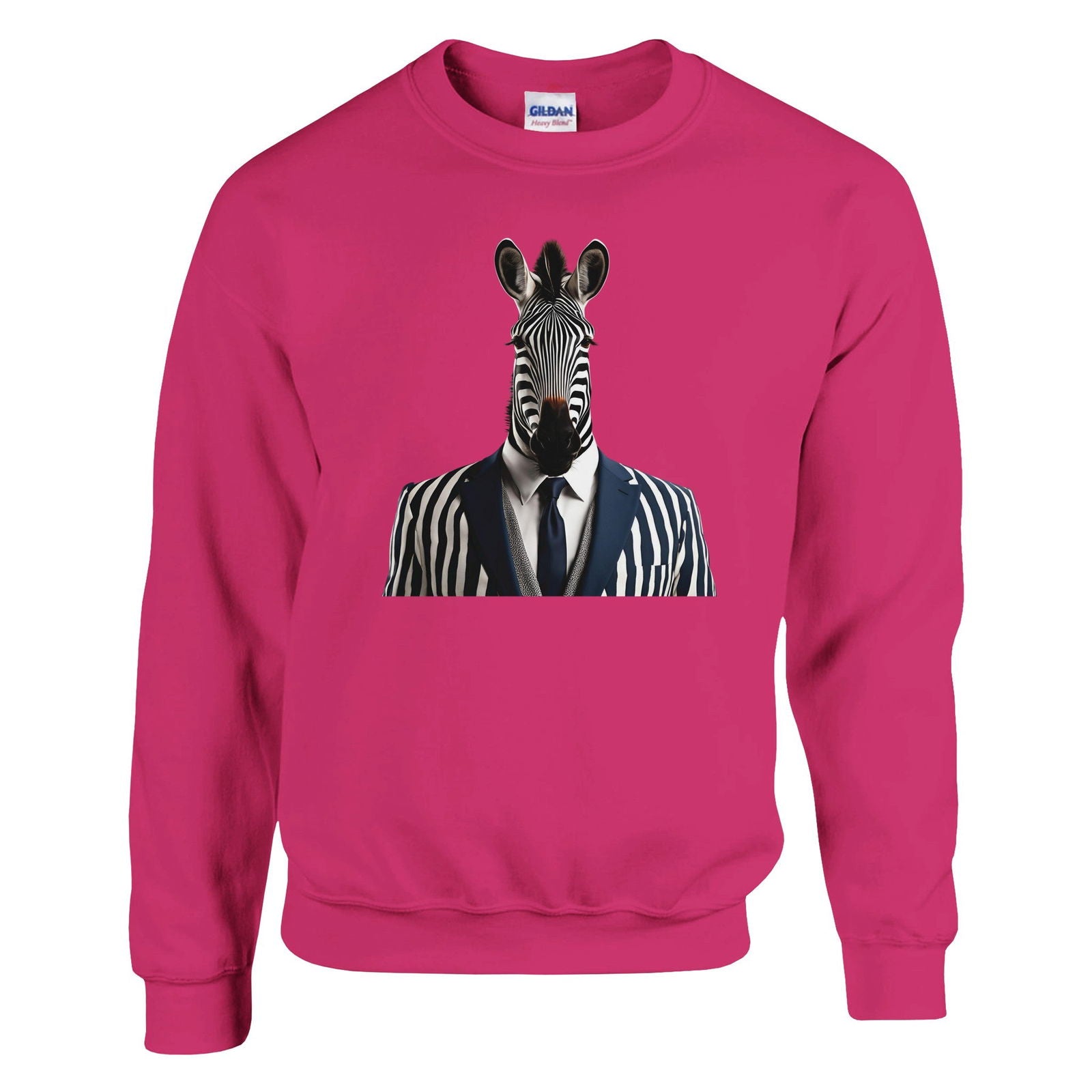 Dandy Animal Zebra | Trui Unisex - Tshirt-Fabriek.nl