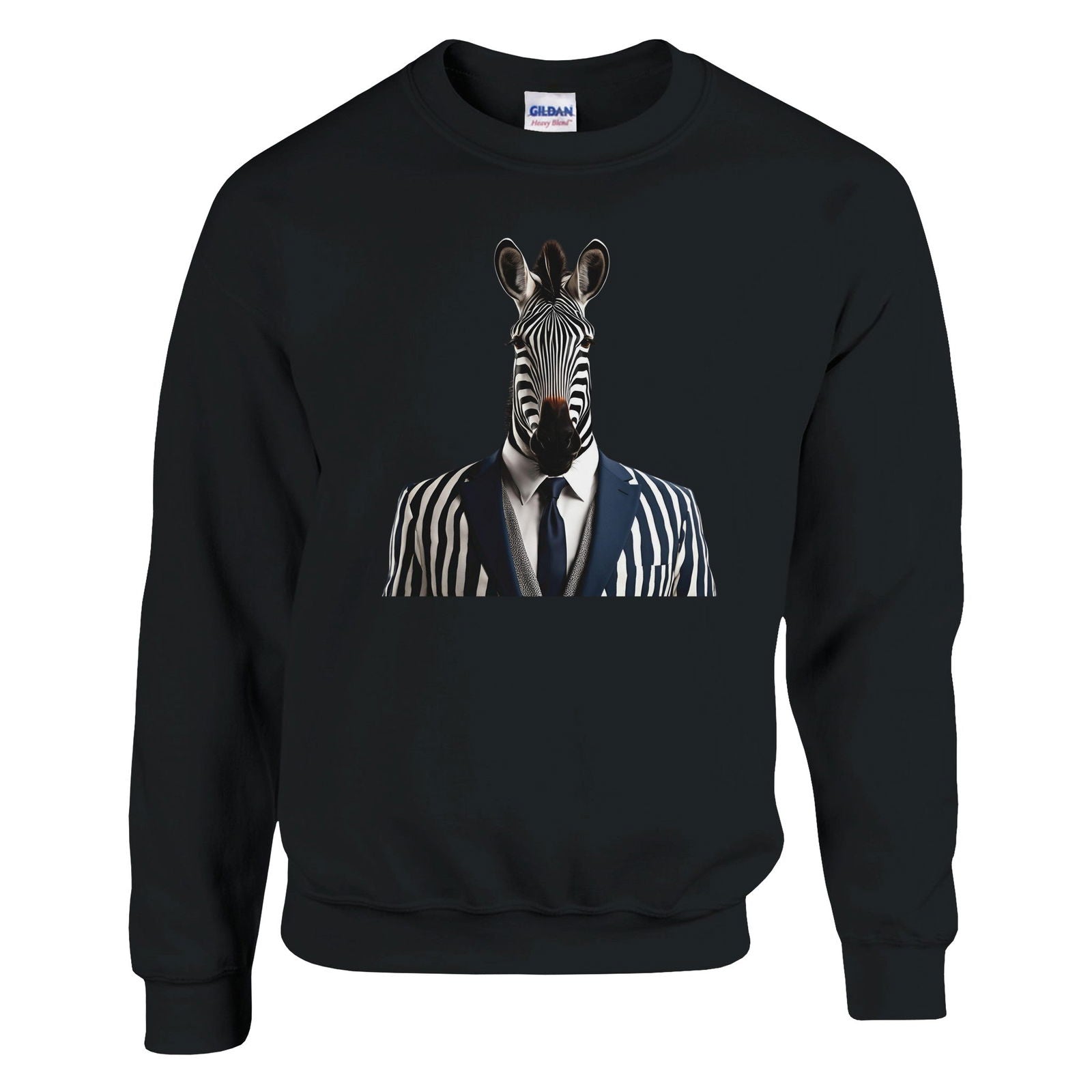 Dandy Animal Zebra | Trui Unisex - Tshirt-Fabriek.nl