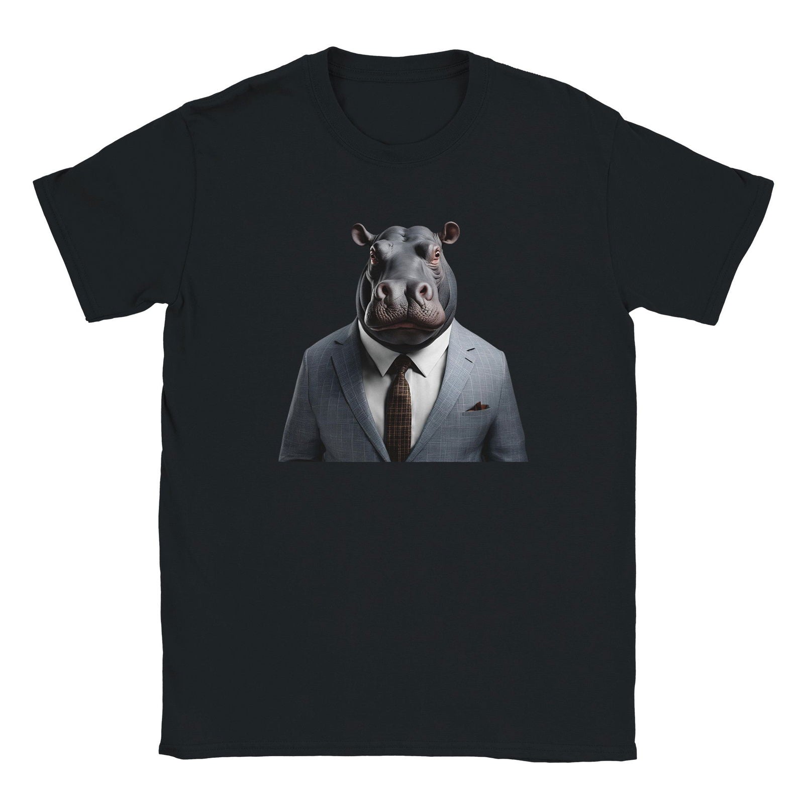 Dandy Animal hippopotamus | T-shirt Unisex - Tshirt-Fabriek.nl