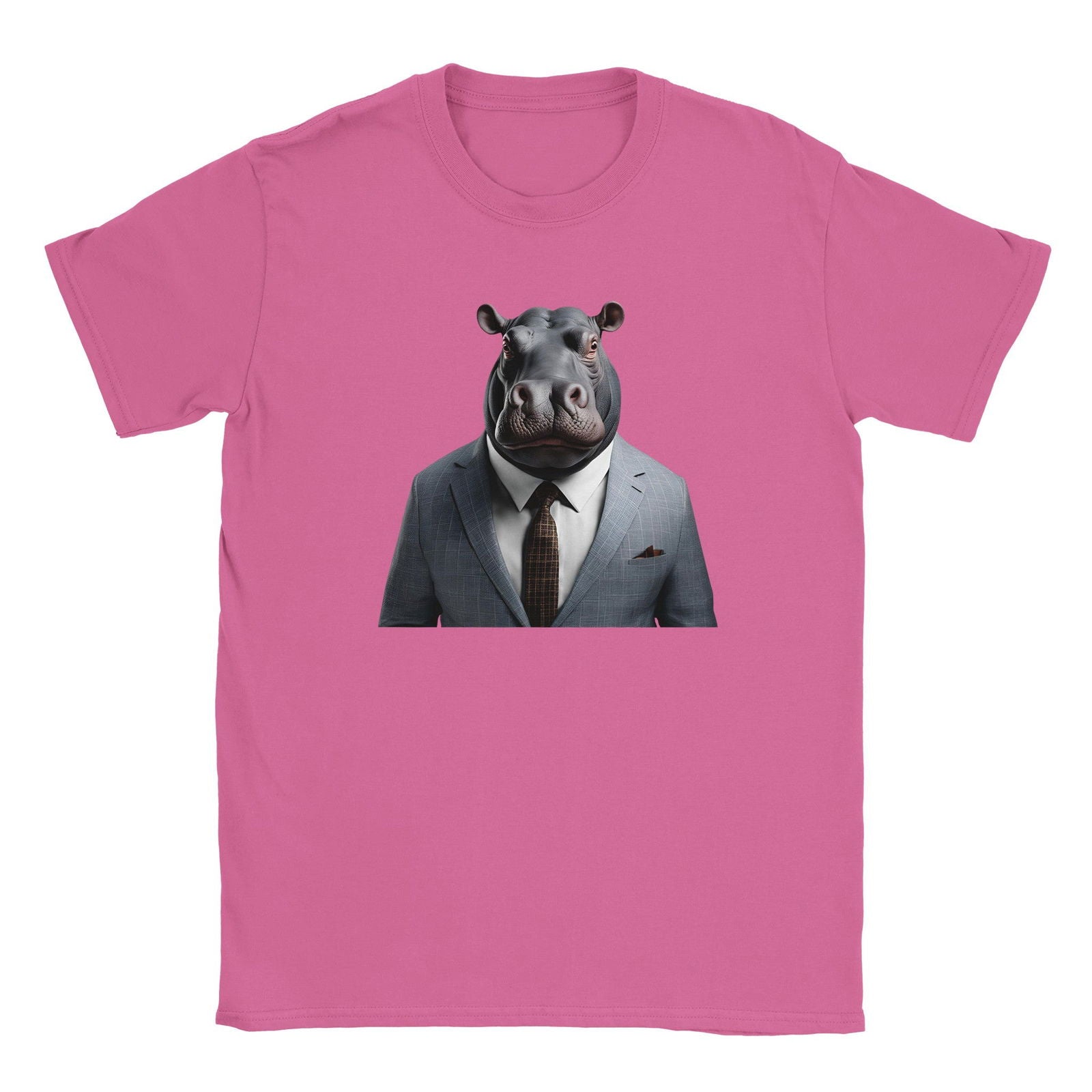 Dandy Animal hippopotamus | T-shirt Unisex - Tshirt-Fabriek.nl