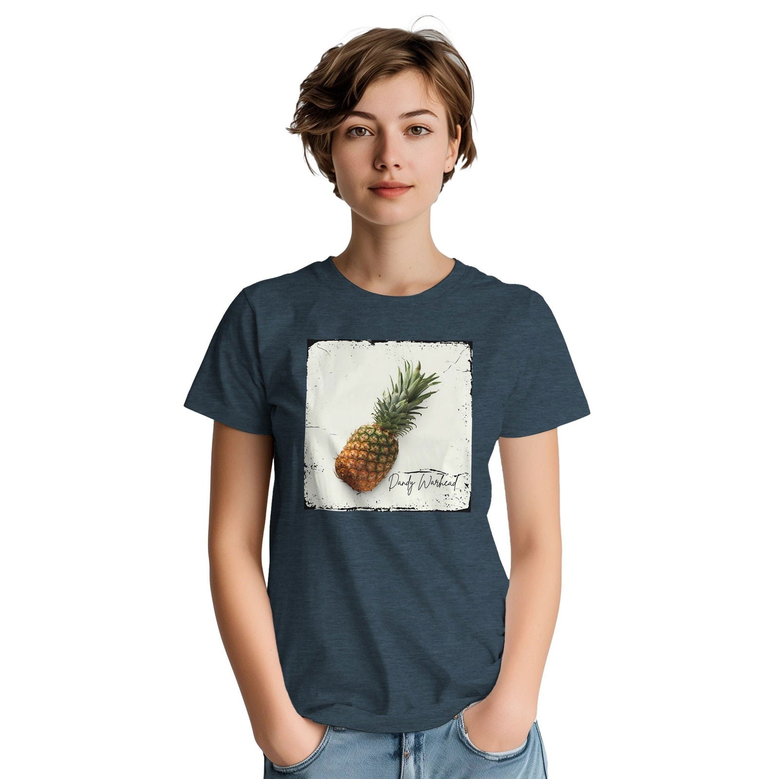 Dandy Warhead Ananas | T-shirt Unisex - Tshirt-Fabriek.nl